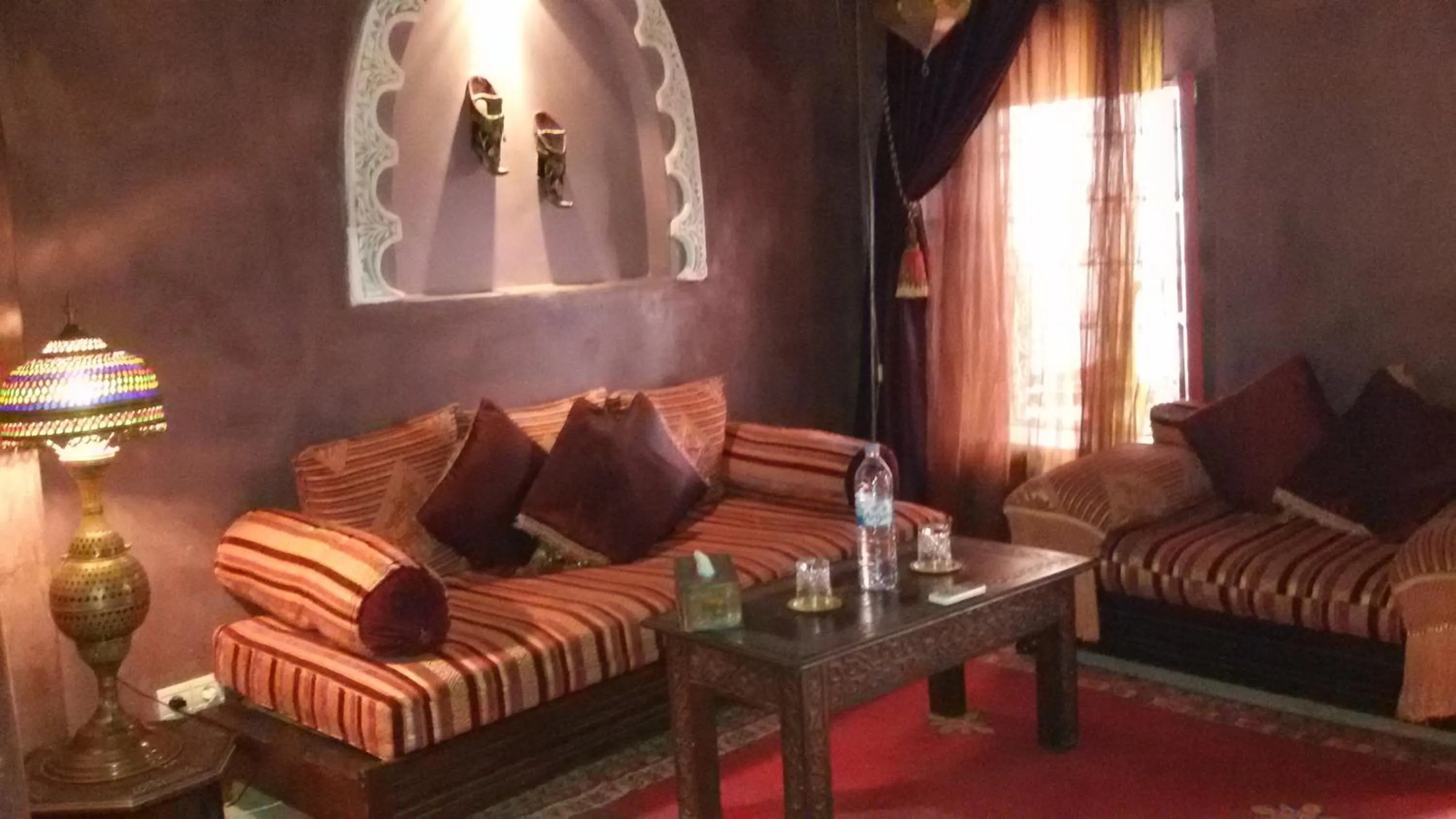 Decorative detail in Riad Lorsya