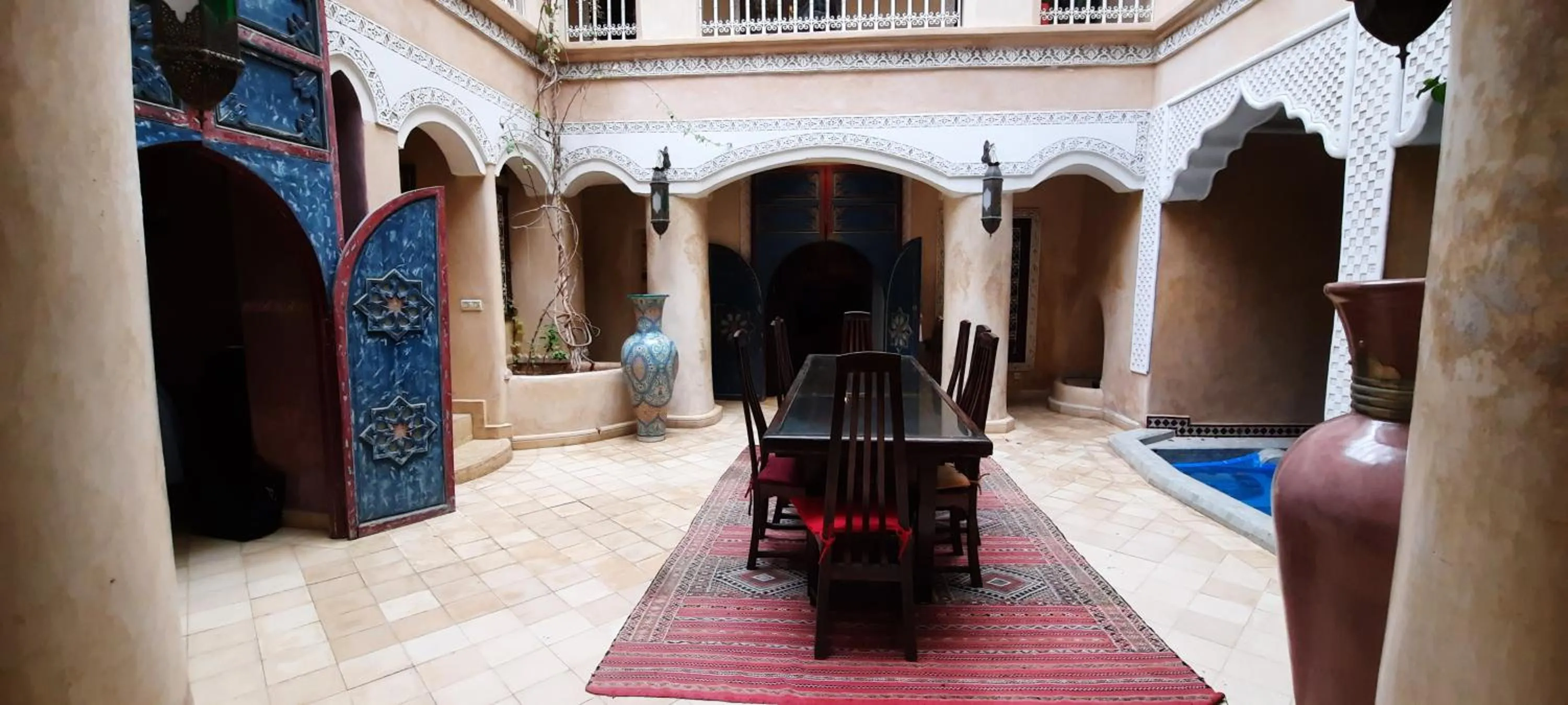 Patio in Riad Lorsya