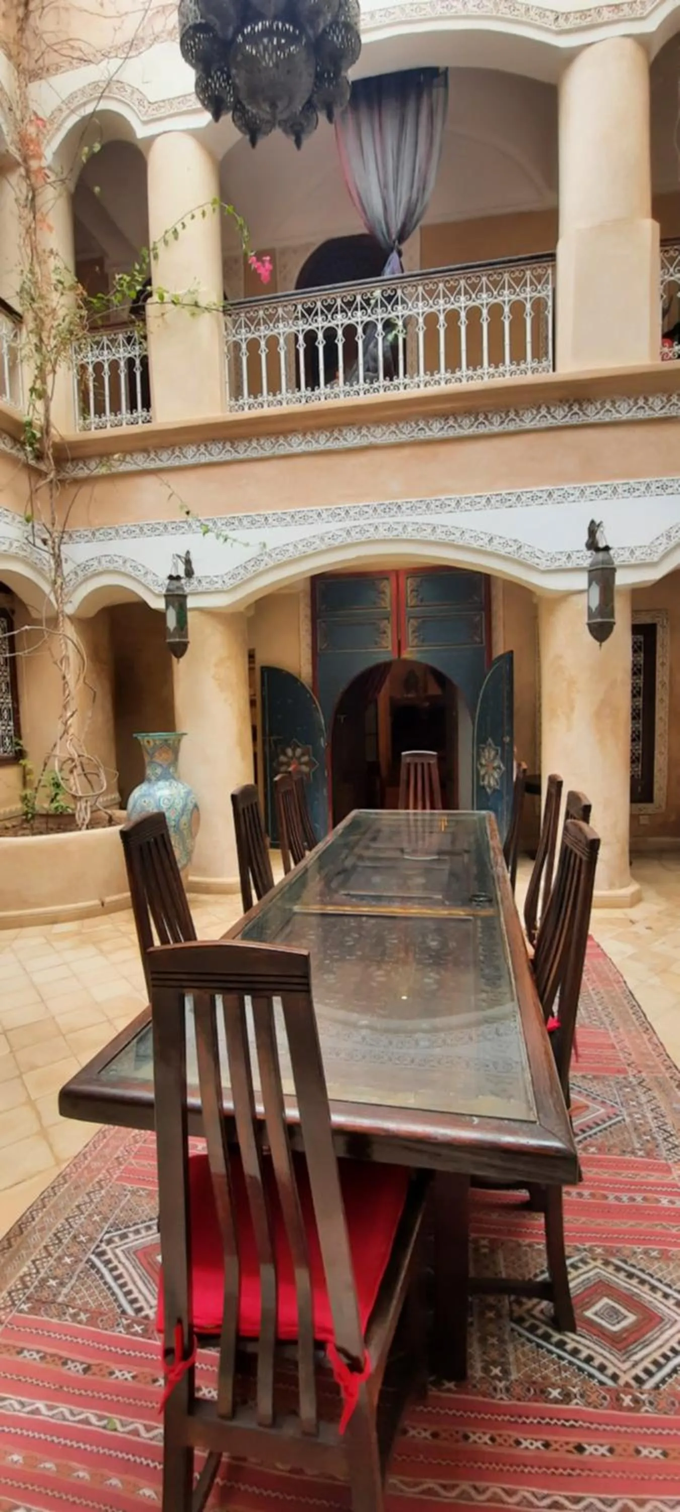 Patio in Riad Lorsya