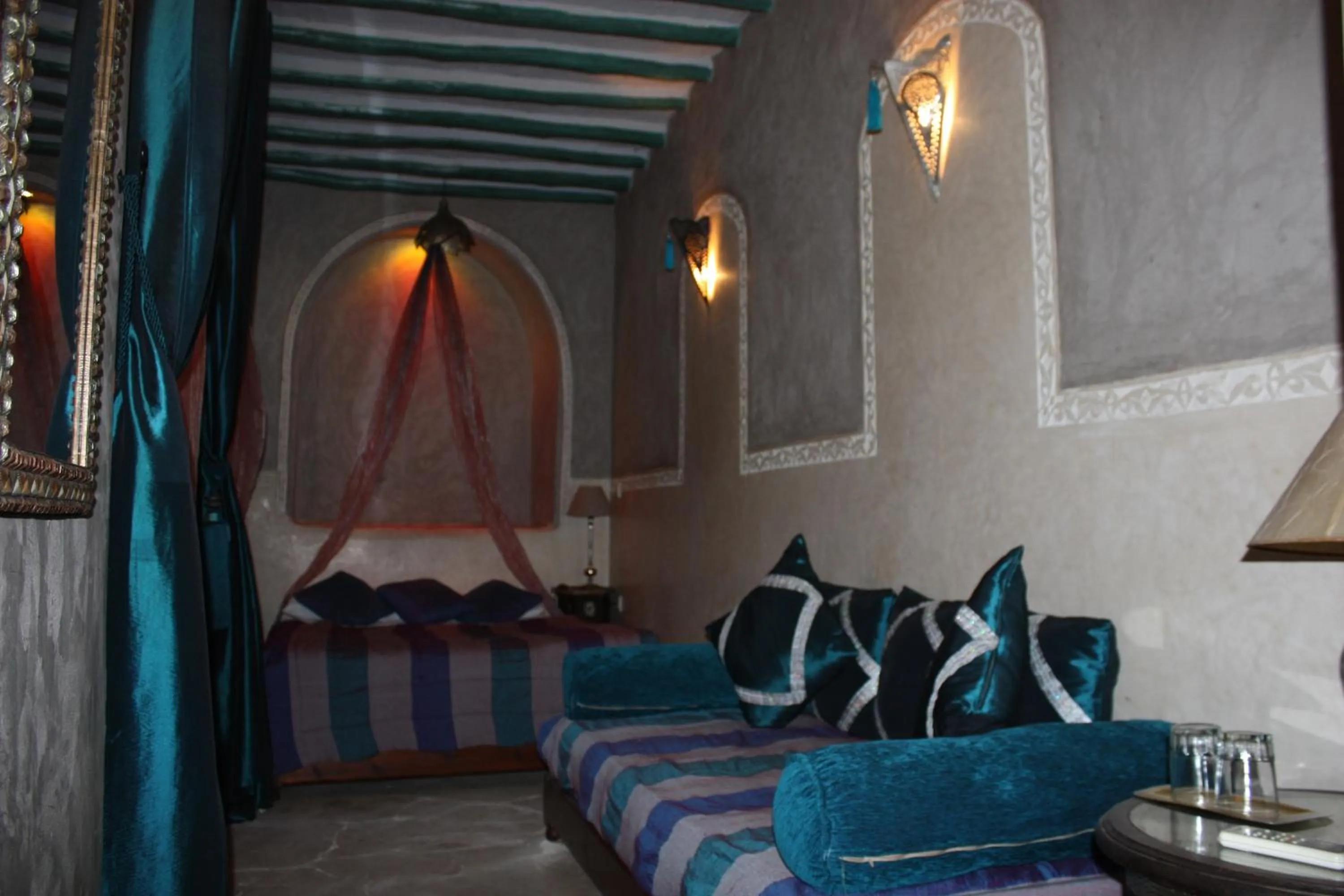 Seating area in Riad Lorsya