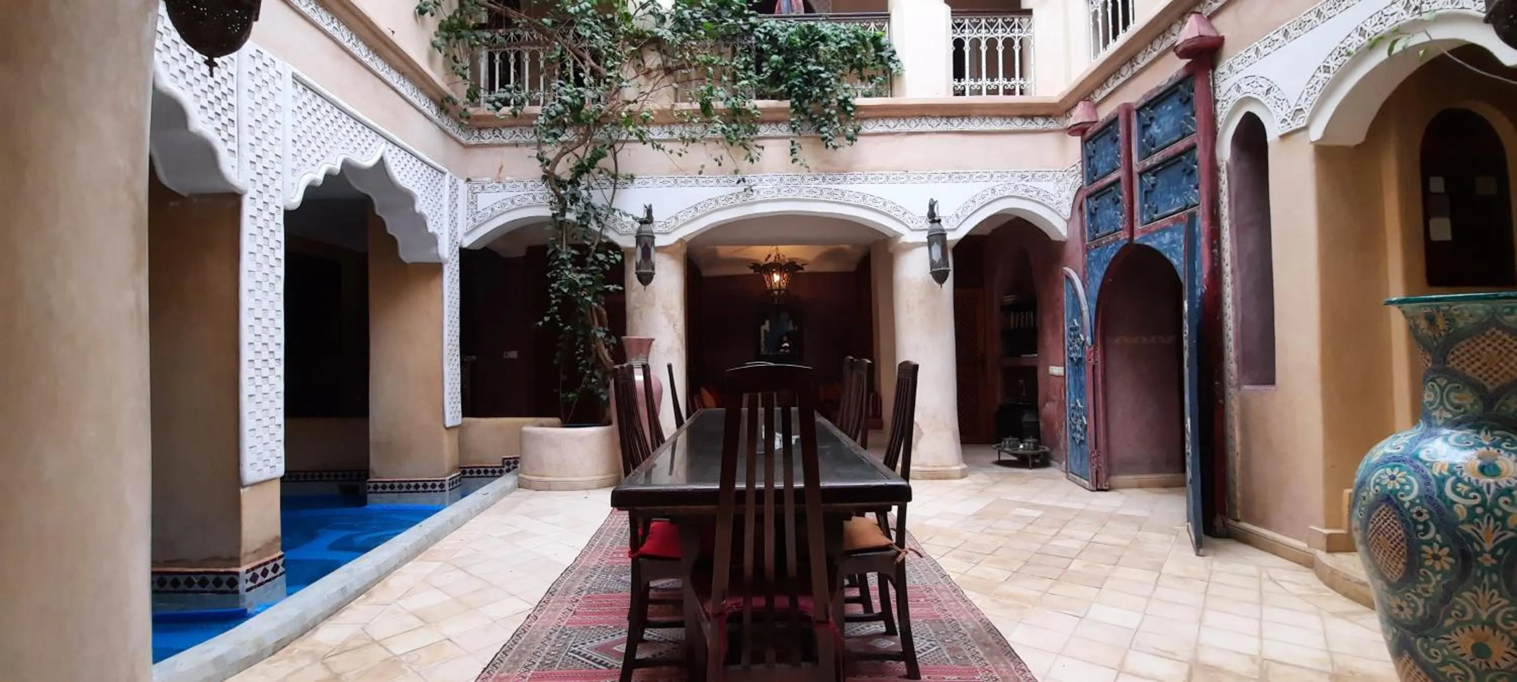 Patio in Riad Lorsya