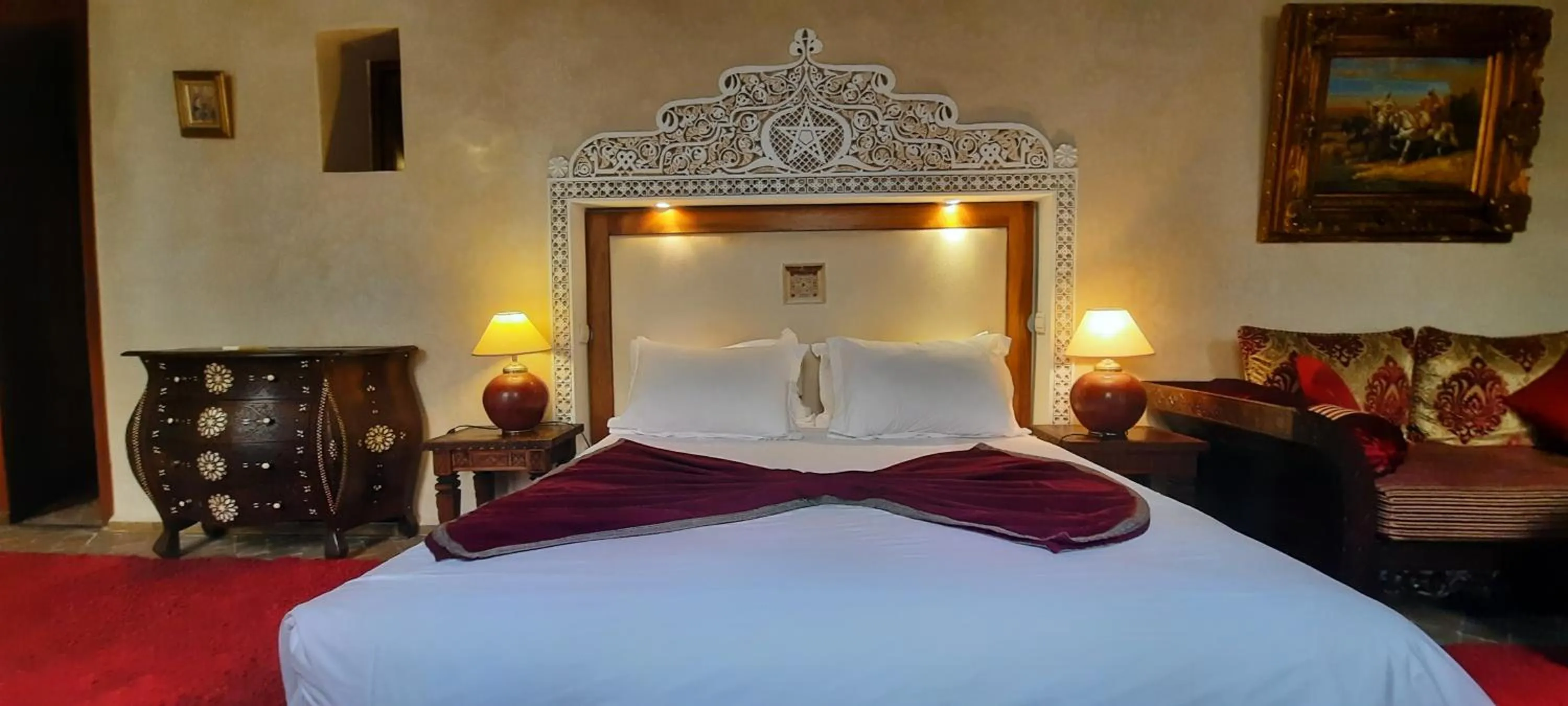 Bed in Riad Lorsya