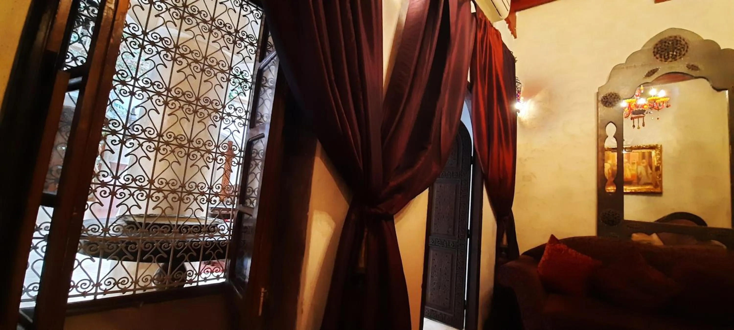 Seating area in Riad Lorsya