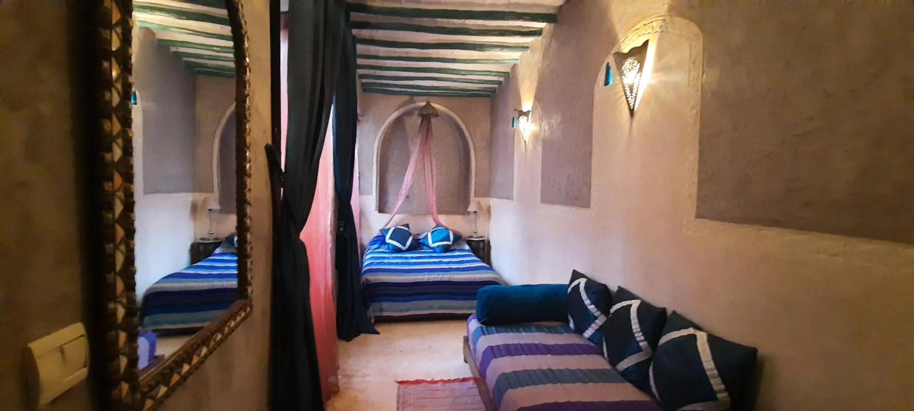 Bed in Riad Lorsya