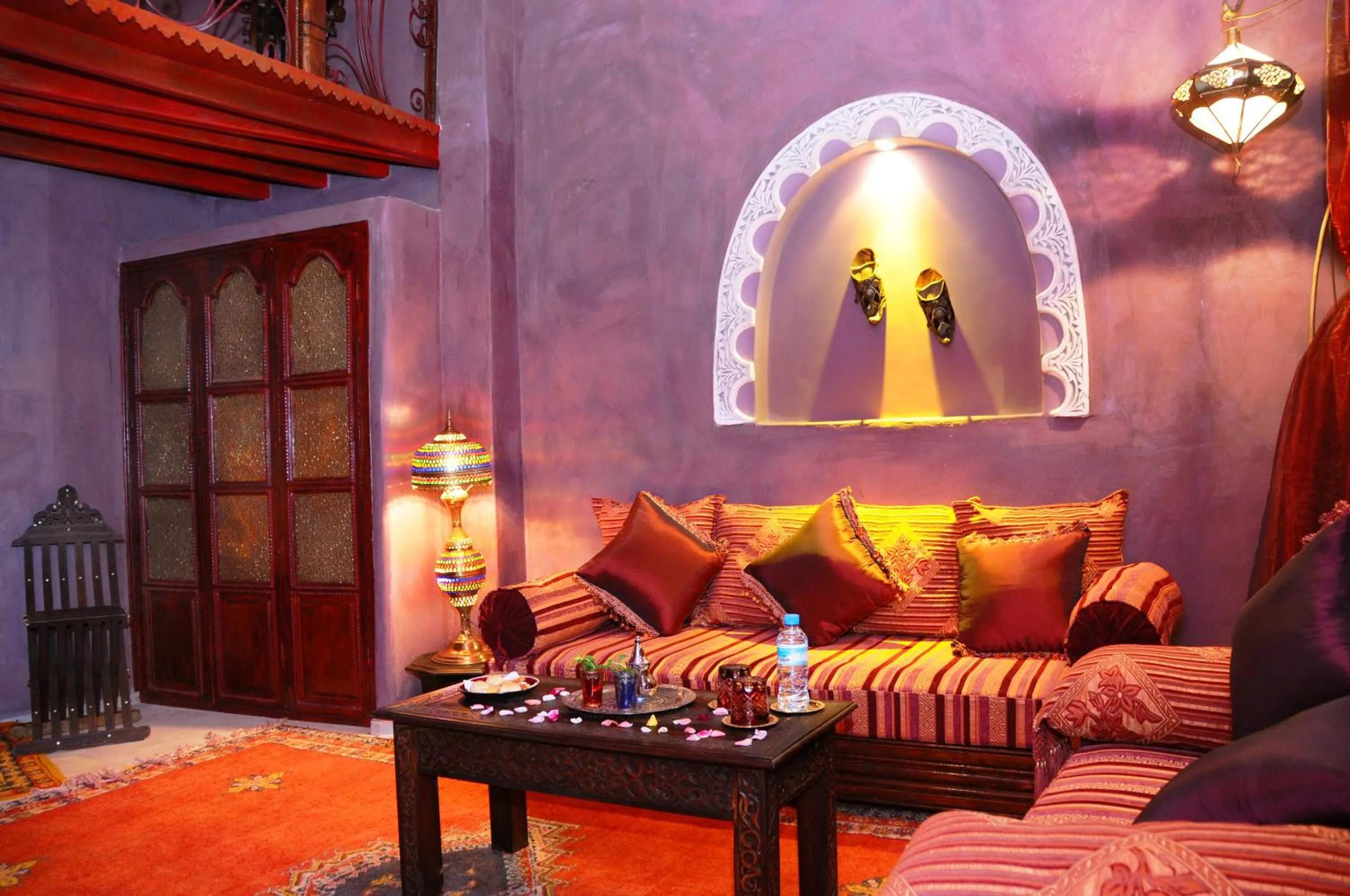 Seating area in Riad Lorsya