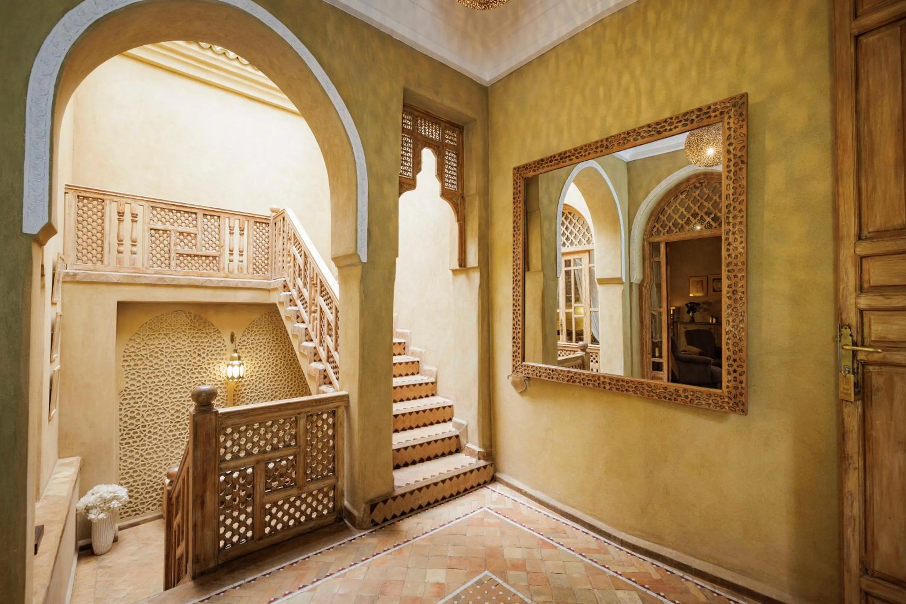Bedroom in La Villa Nomade