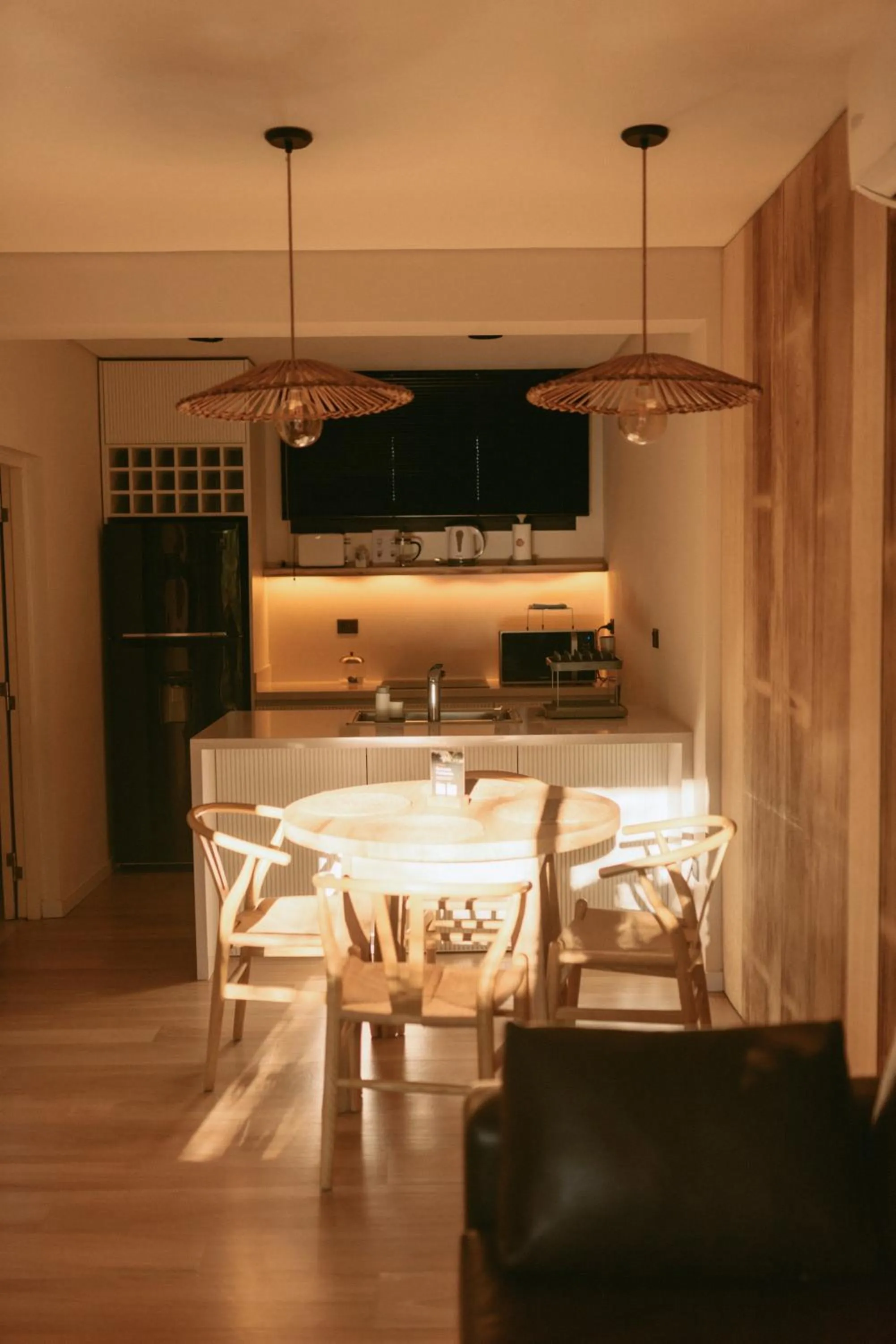 Kitchen or kitchenette in La Galeria - Hotel Boutique Cariló