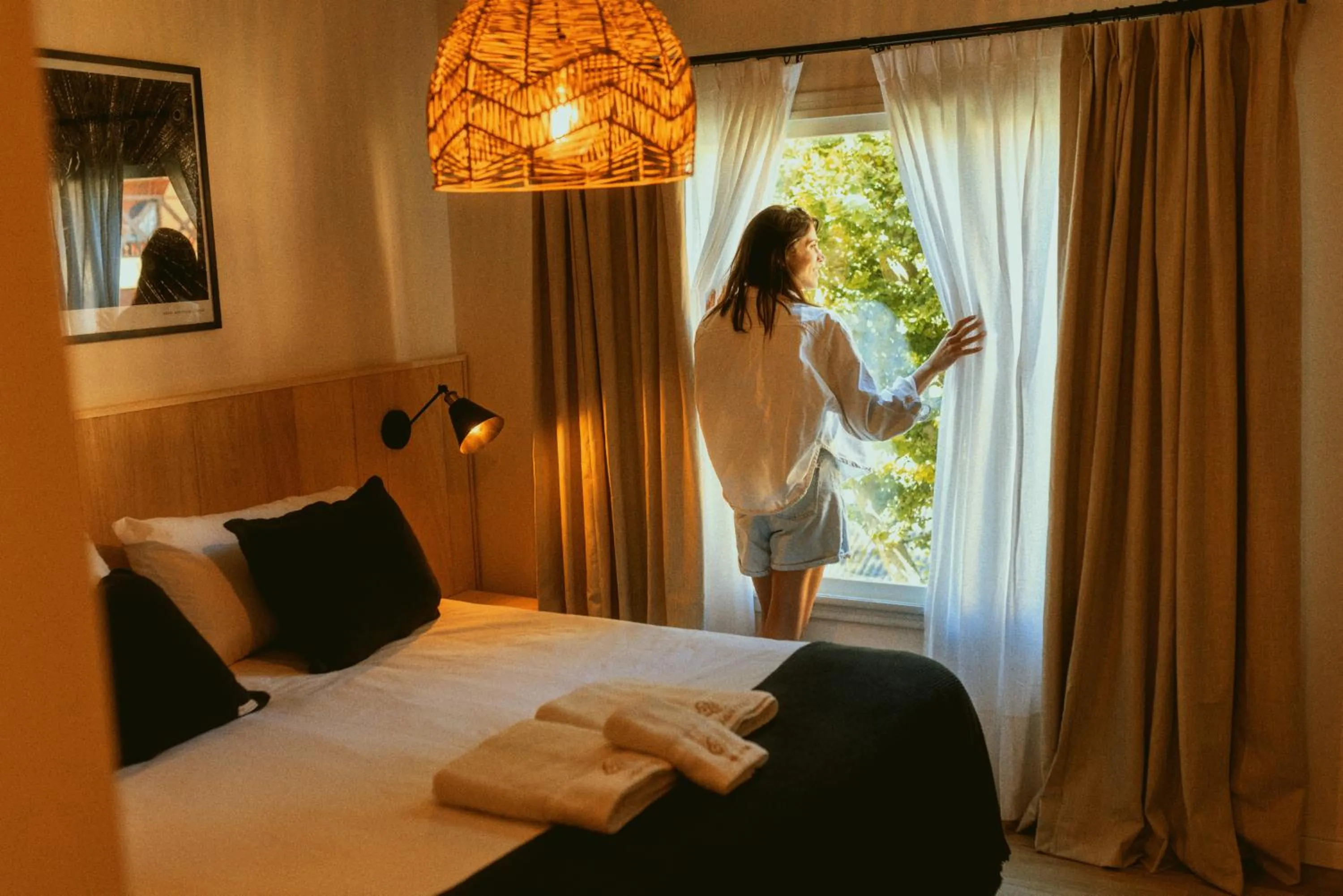 Bed in La Galeria - Hotel Boutique Cariló