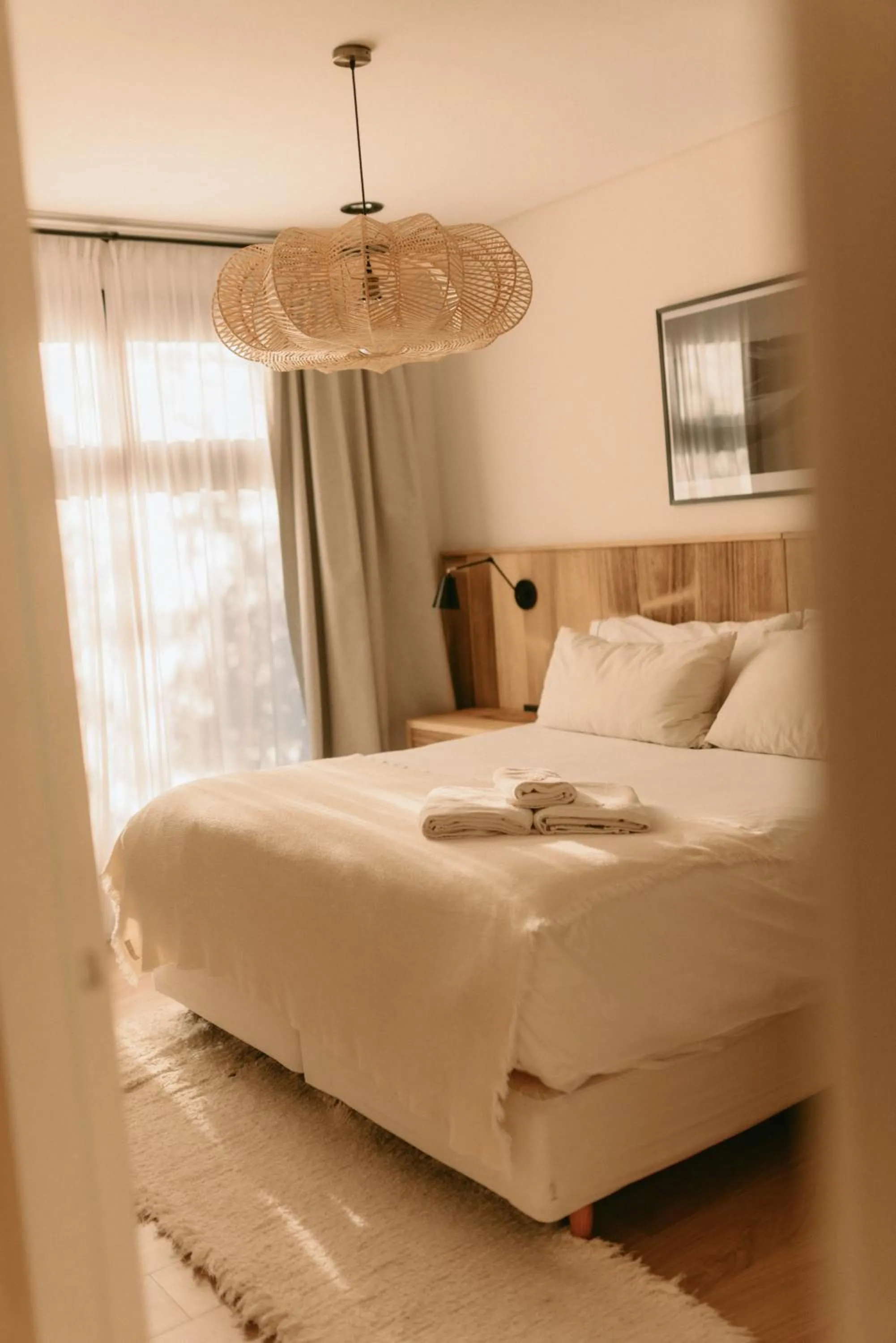Bed in La Galeria - Hotel Boutique Cariló