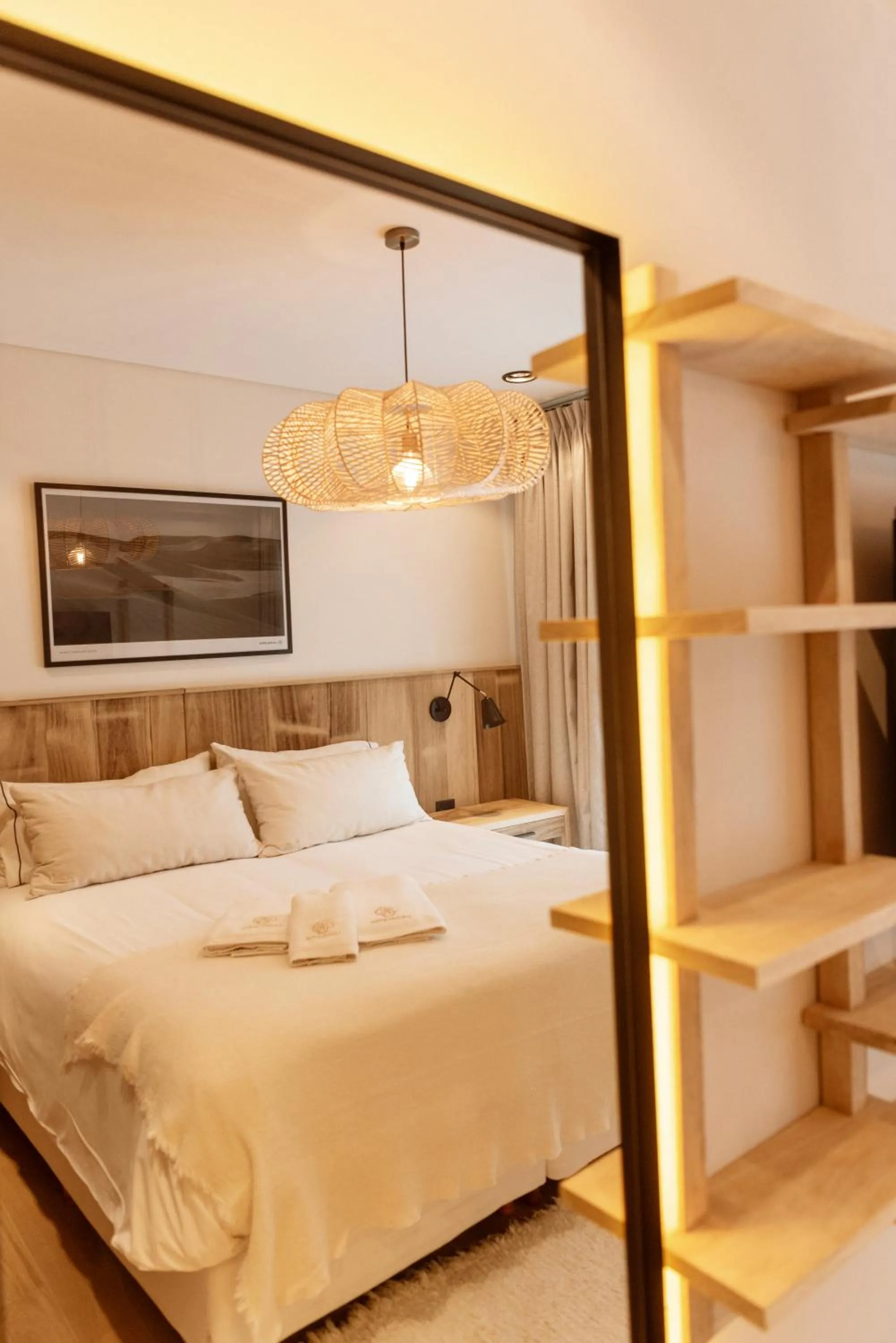 Bed in La Galeria - Hotel Boutique Cariló