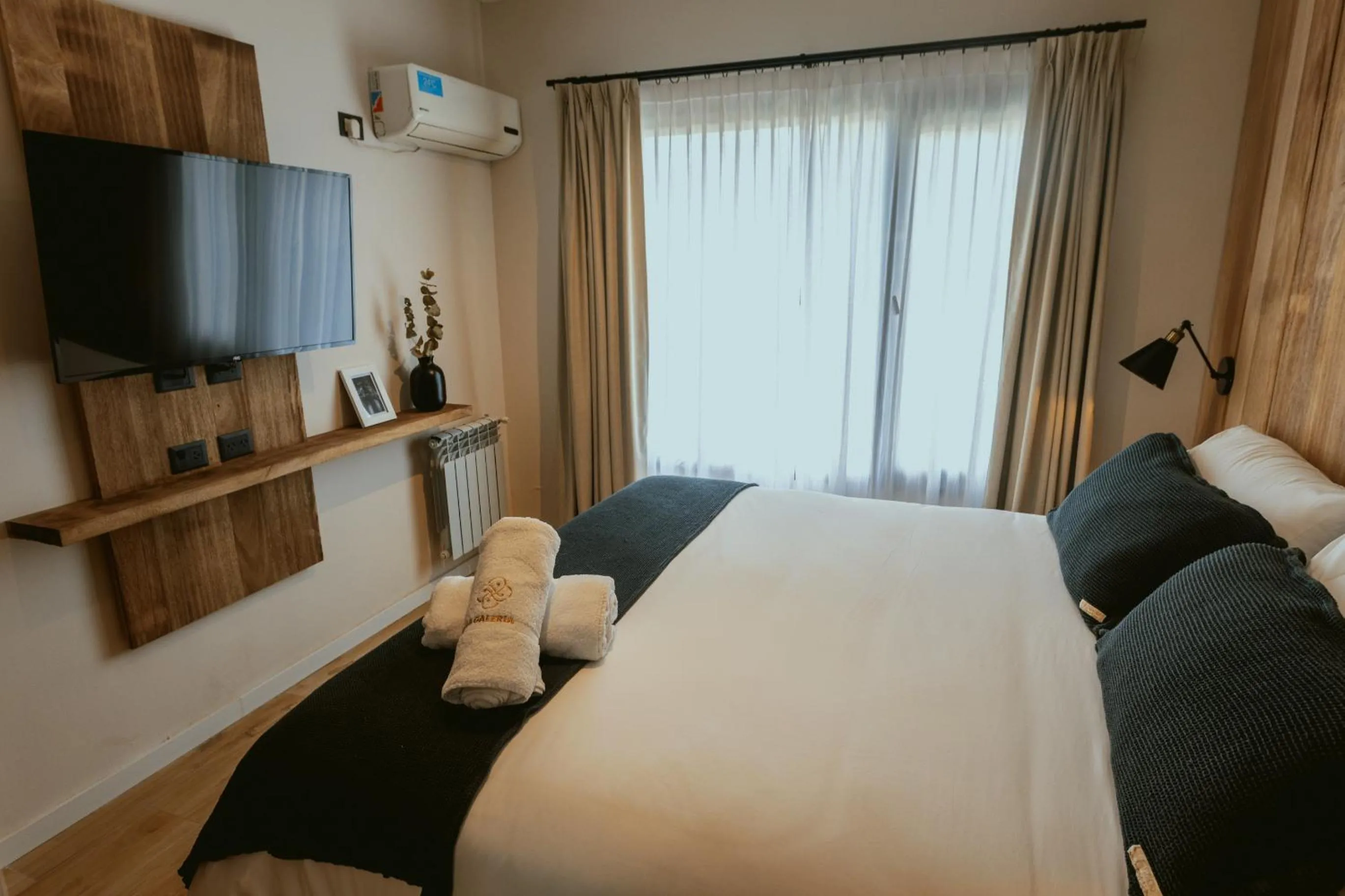 Bed in La Galeria - Hotel Boutique Cariló