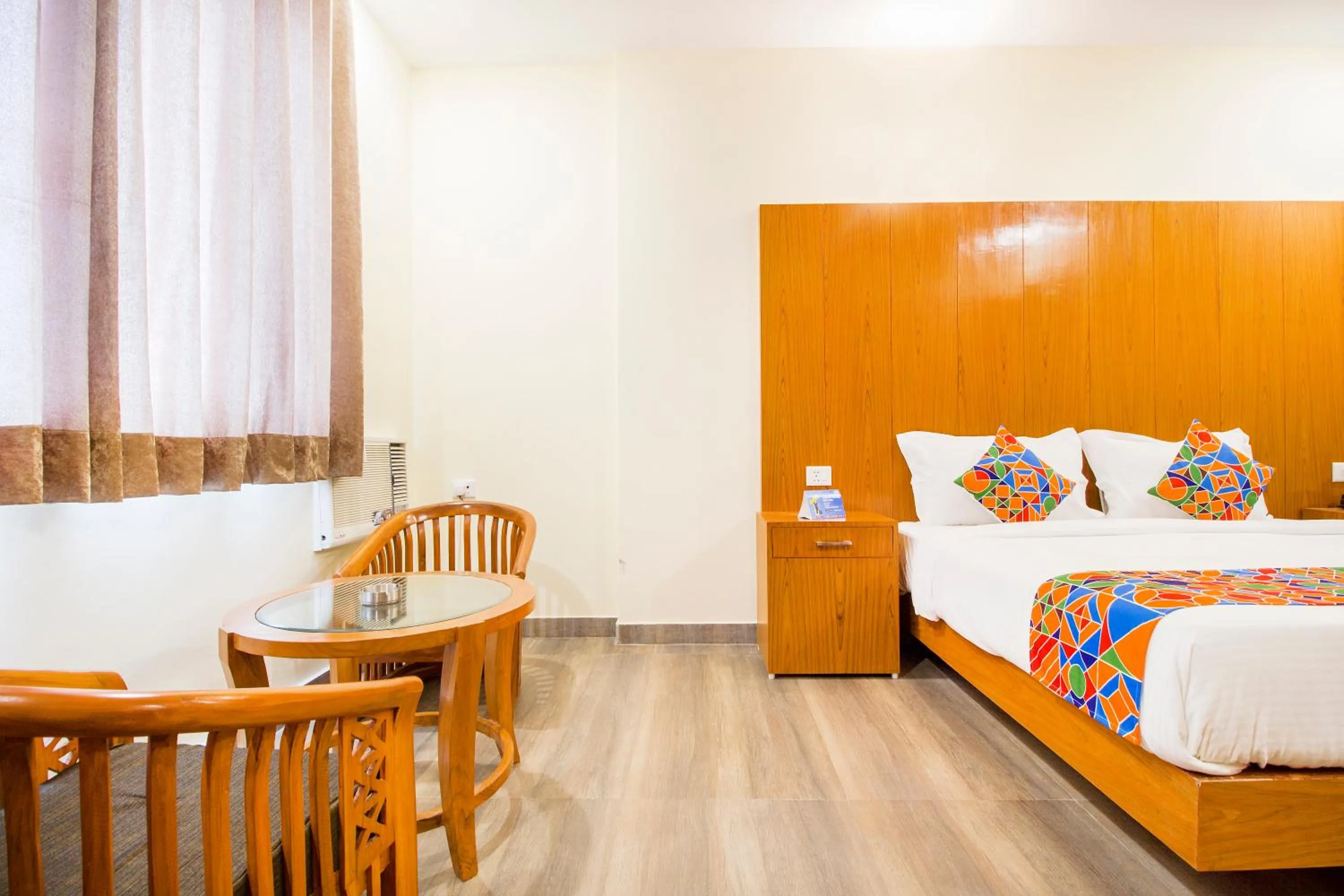 TV and multimedia, Bed in FabHotel Aries - Nr IGI Airport New Delhi