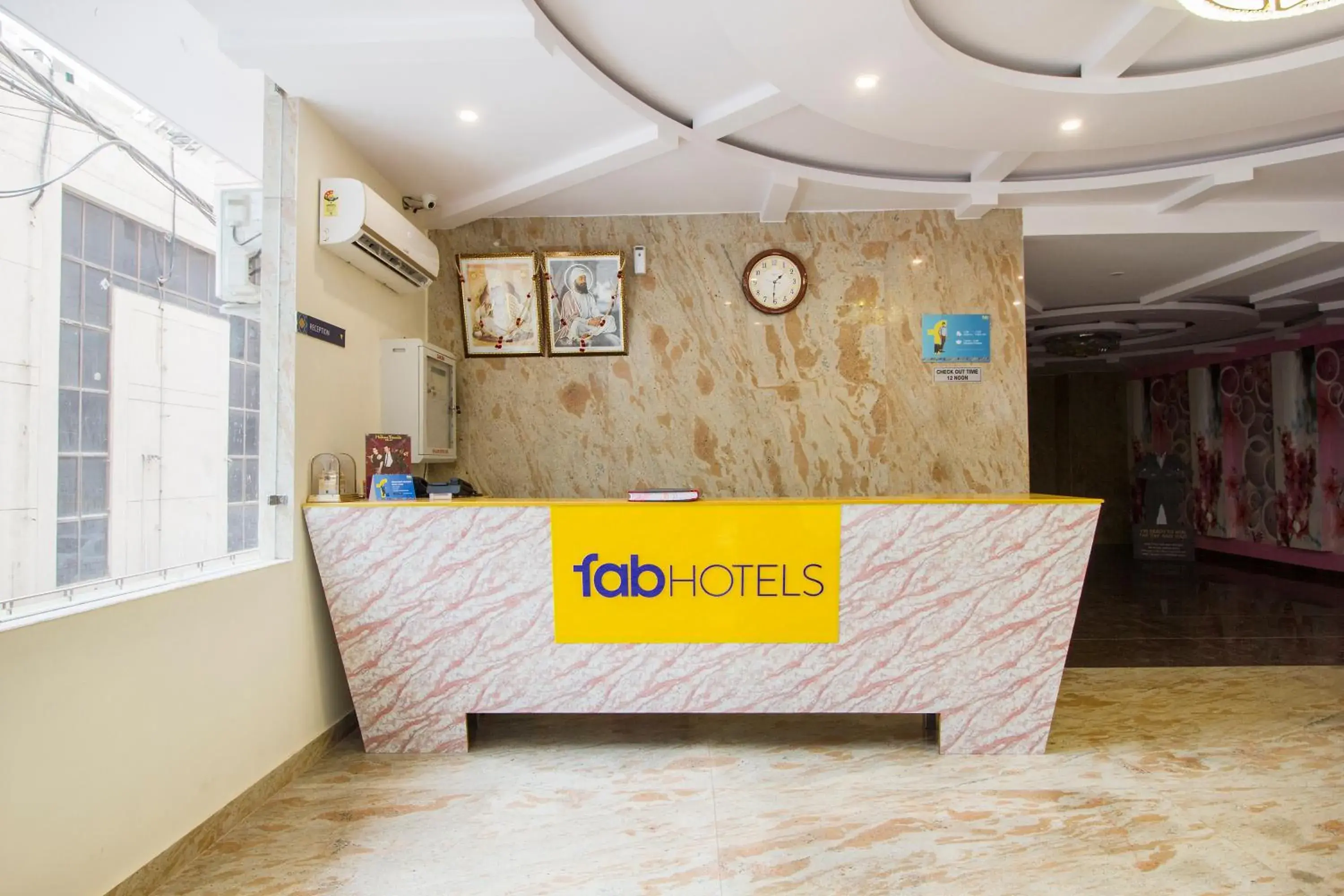 Lobby or reception in FabHotel Aries - Nr IGI Airport New Delhi Lobby or reception in FabHotel Aries - Nr IGI Airport New Delhi