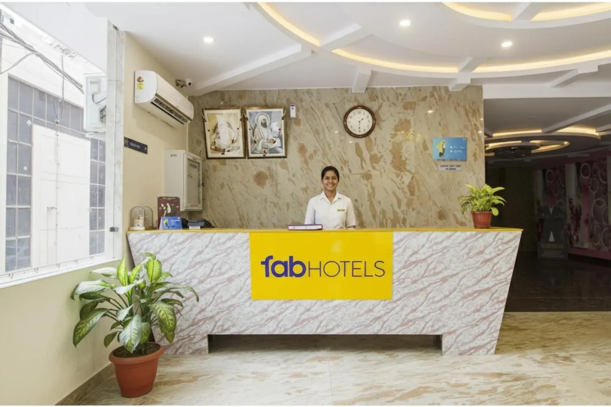 Lobby or reception in FabHotel Aries - Nr IGI Airport New Delhi Lobby or reception in FabHotel Aries - Nr IGI Airport New Delhi