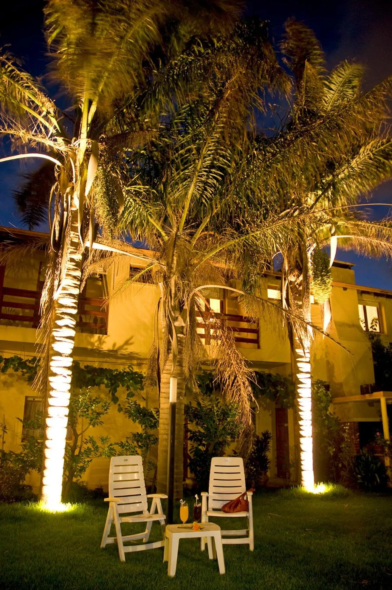 Patio in Hotel Riviera