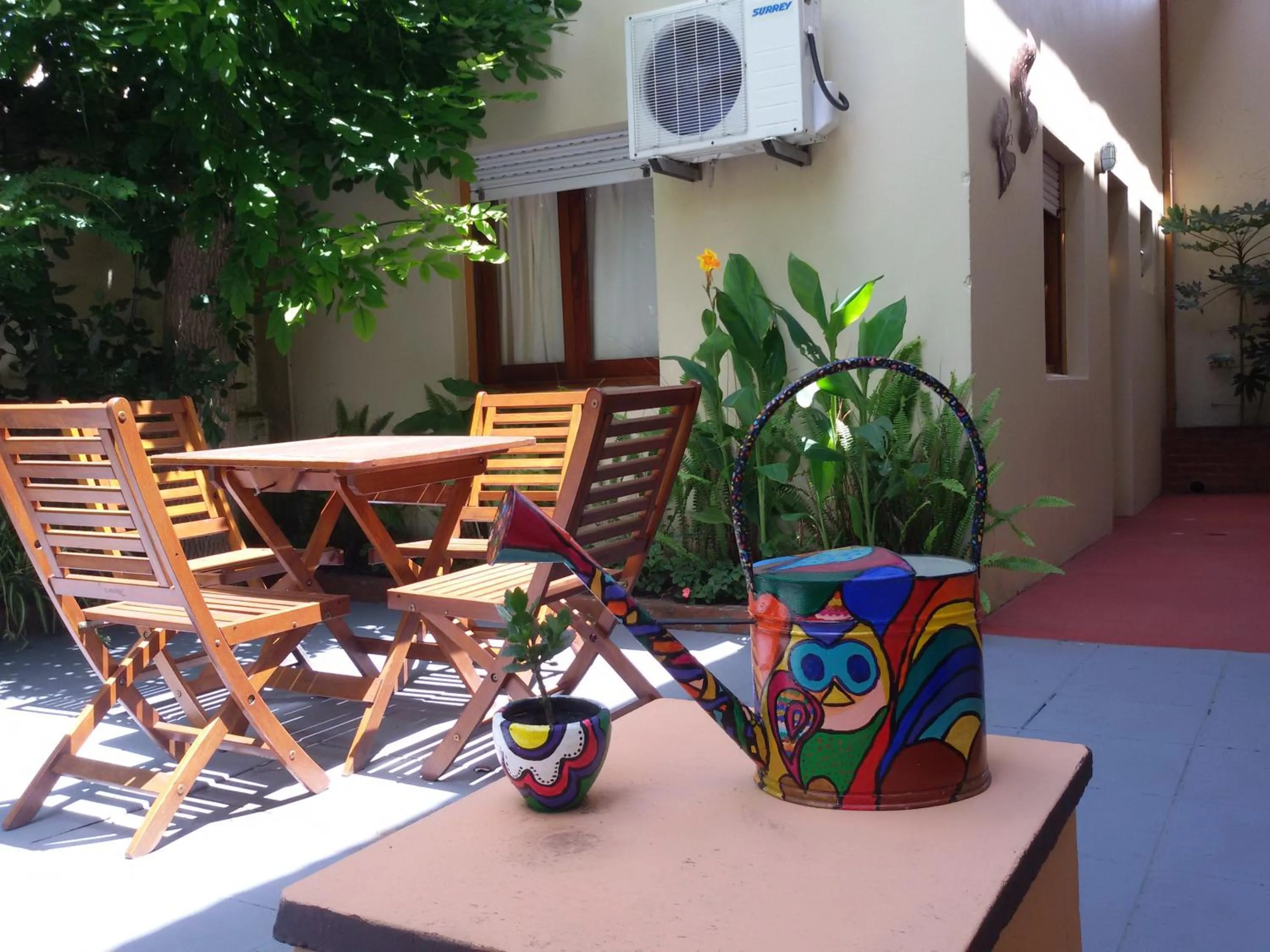 Patio in Hotel Riviera