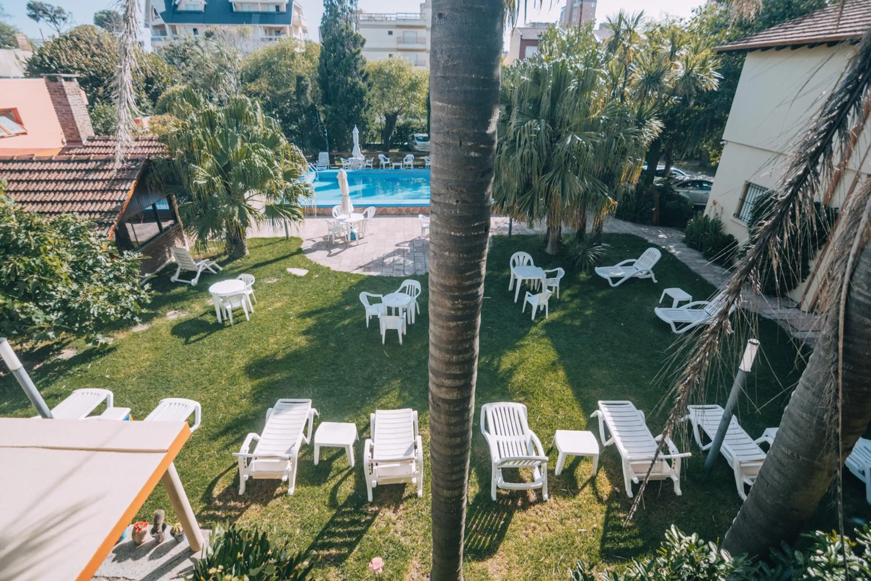 Patio in Hotel Riviera