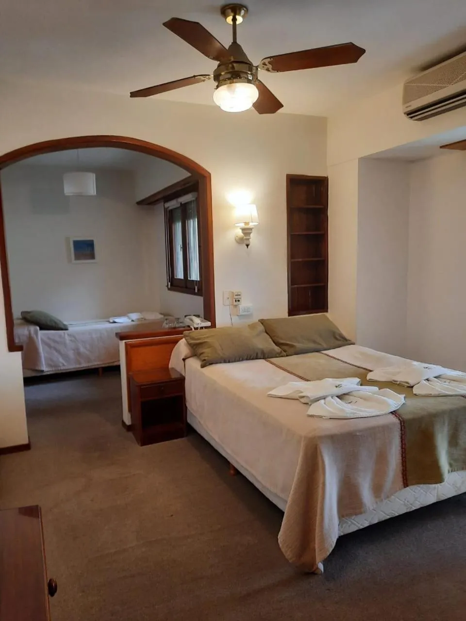 Bed in Hotel Riviera
