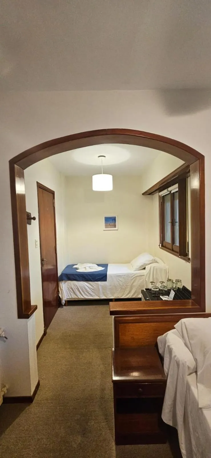 Bed in Hotel Riviera