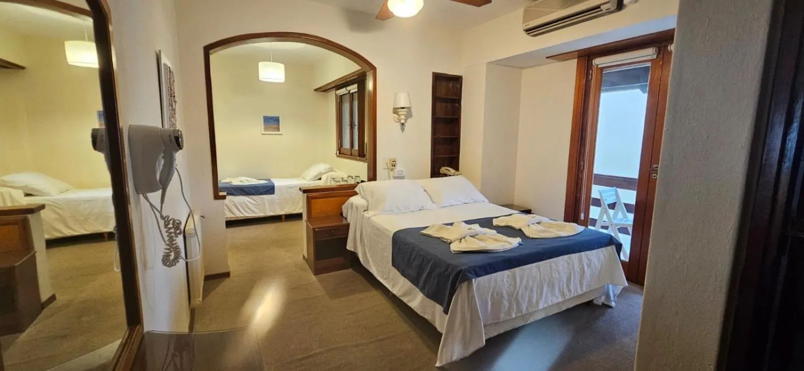 Bed in Hotel Riviera