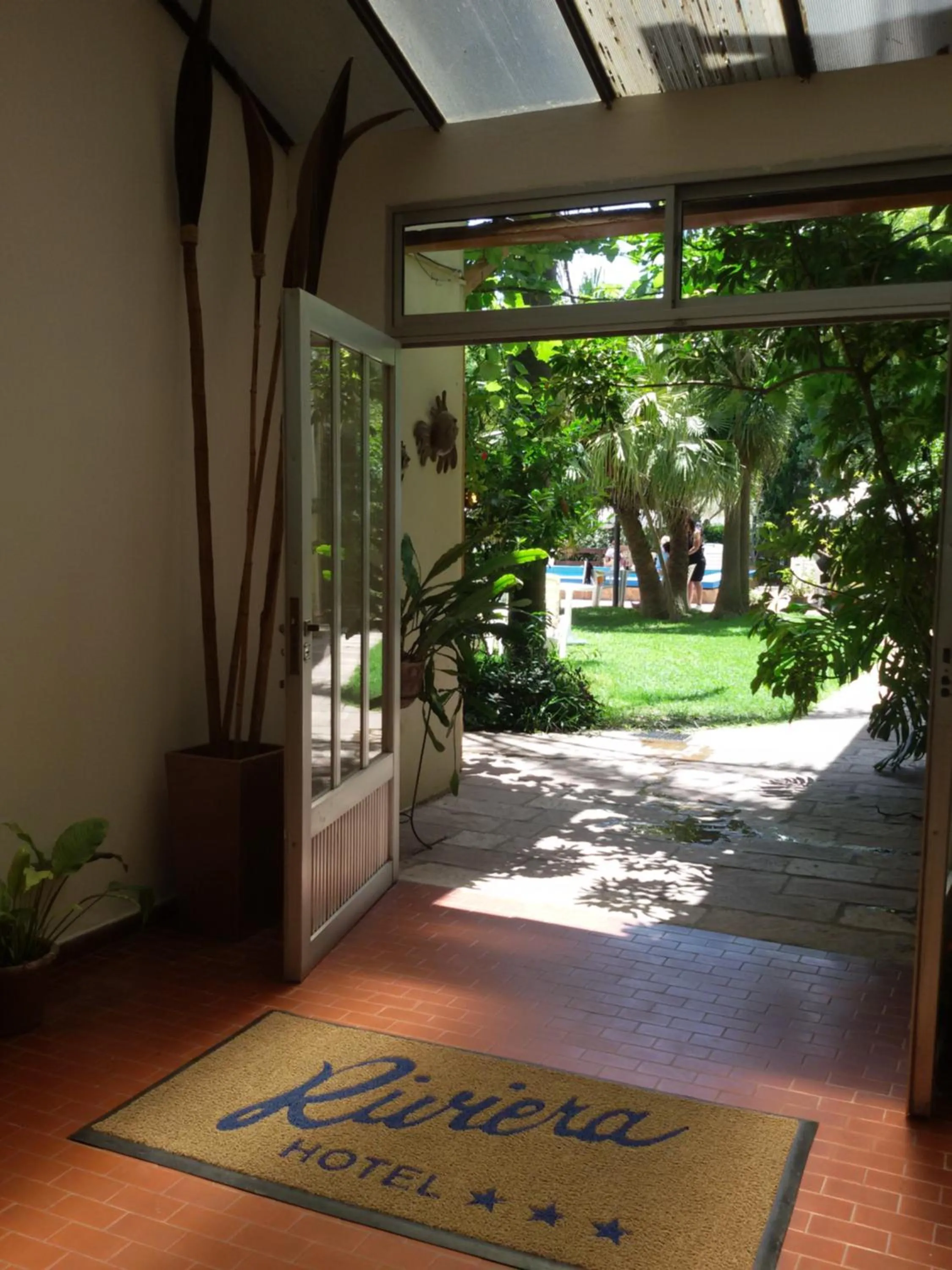Patio in Hotel Riviera