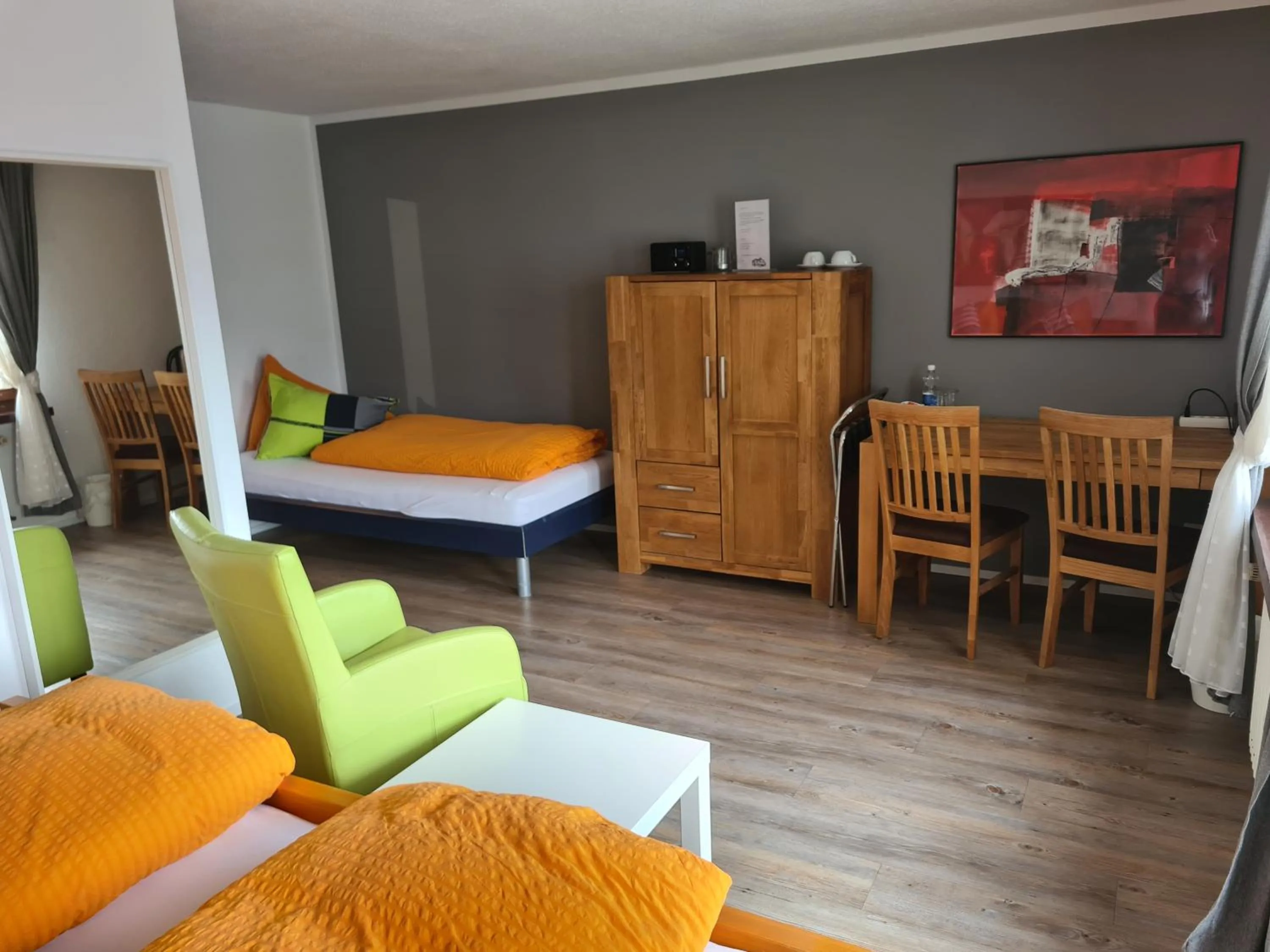 Photo of the whole room, Bed in Gasthaus Platten