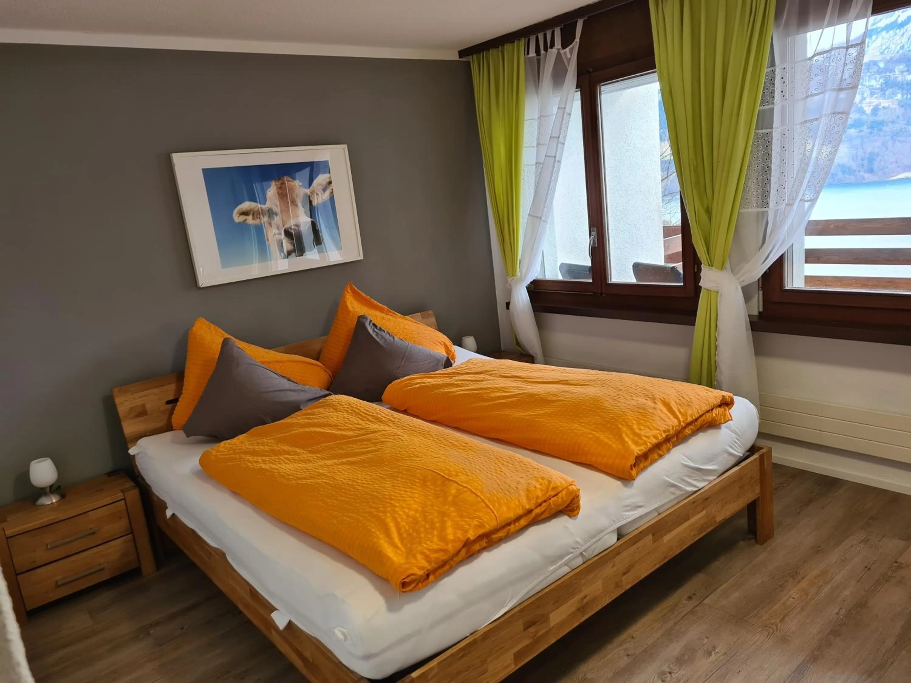 Photo of the whole room, Bed in Gasthaus Platten