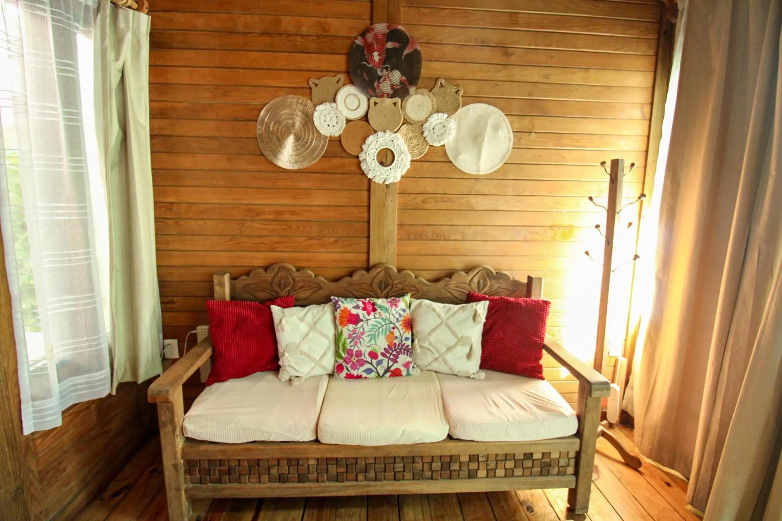 Living room, Bed in Alicat Villas