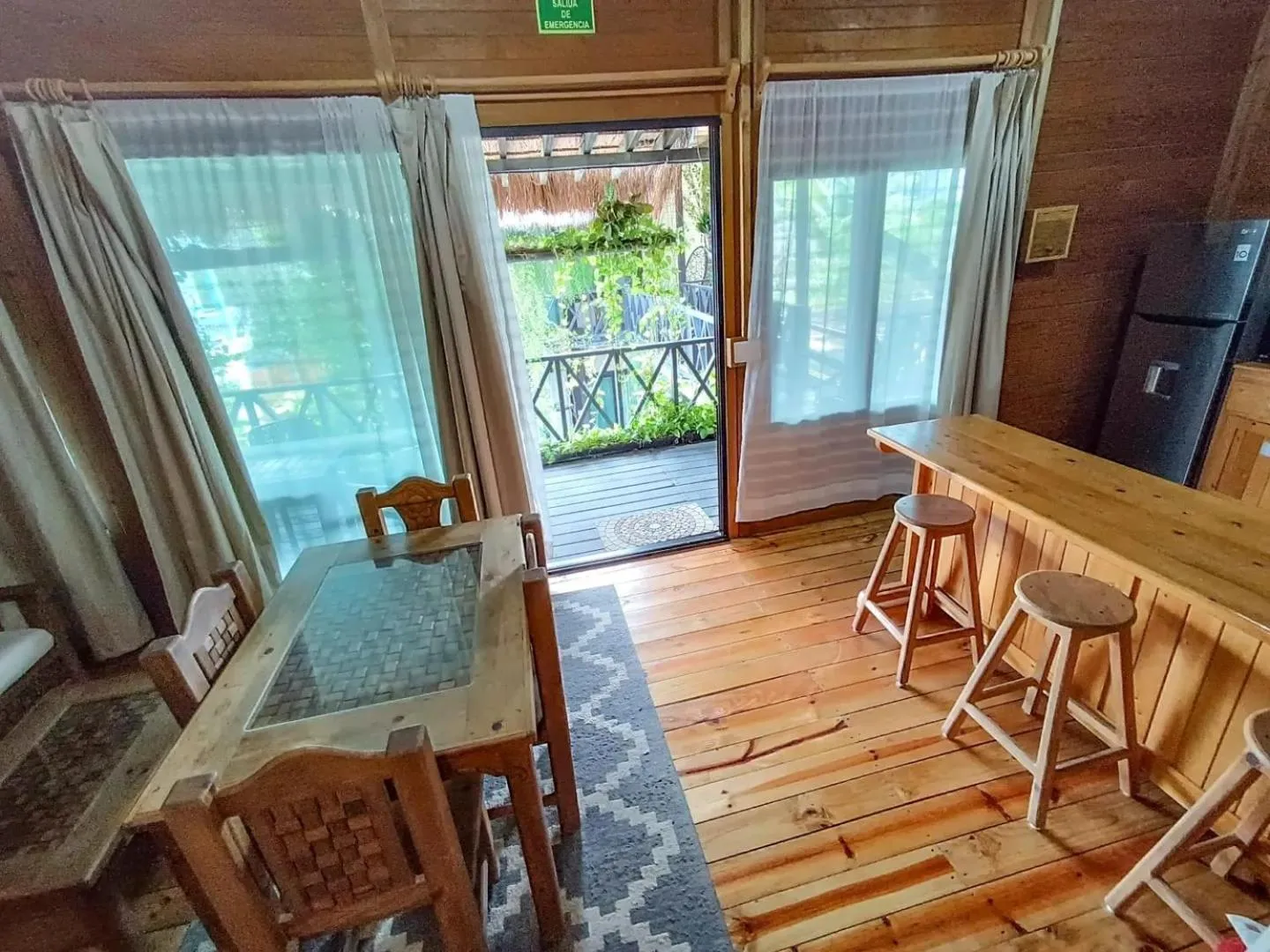 Dining area in Alicat Villas