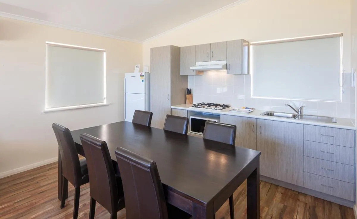 Dining area in Dongara Tourist Park