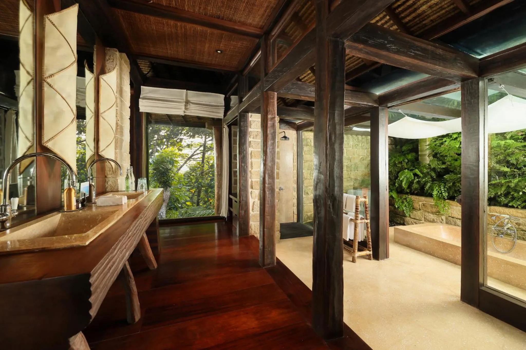 Bathroom in COMO Shambhala Estate