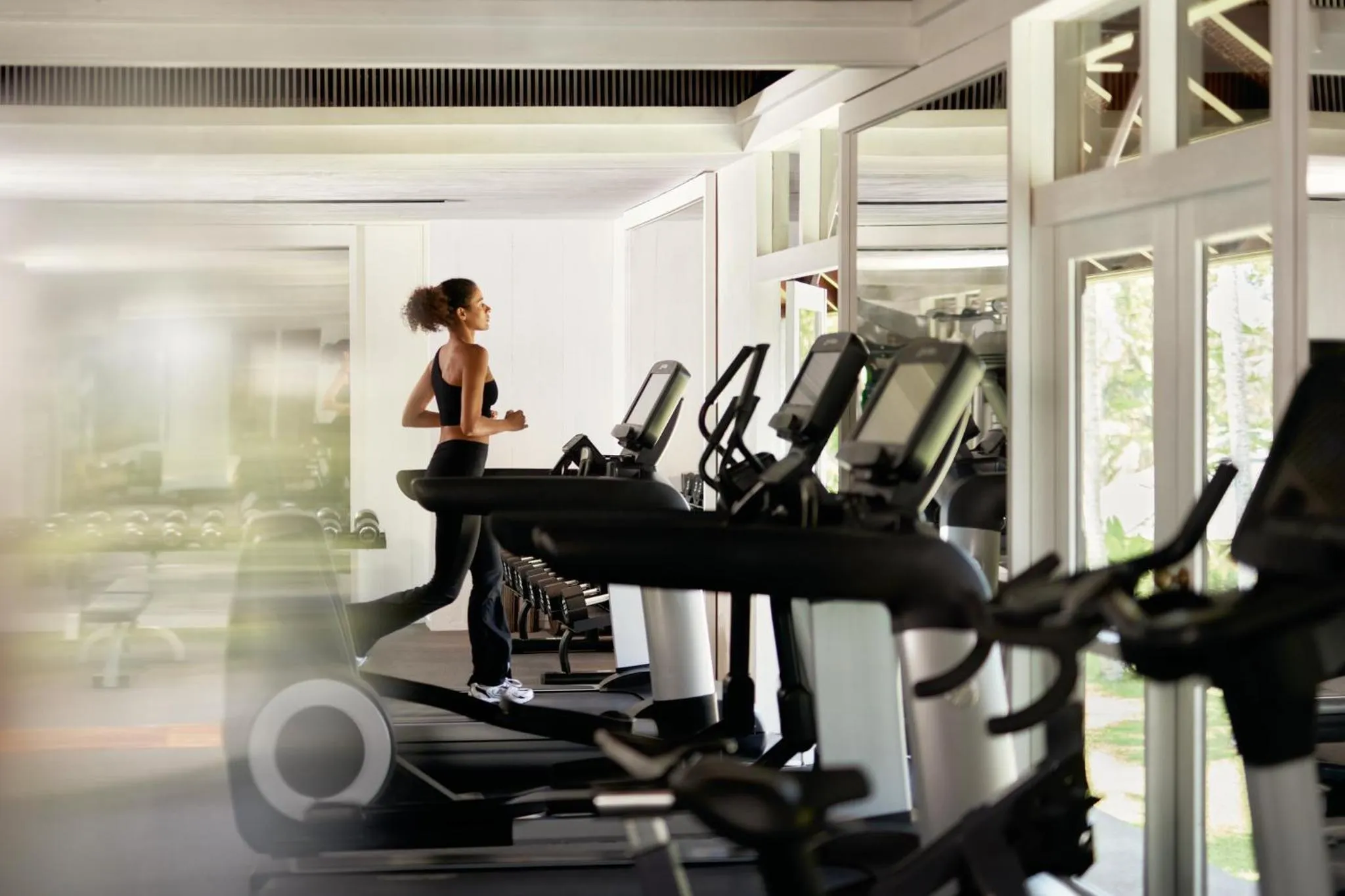 Fitness centre/facilities in COMO Shambhala Estate