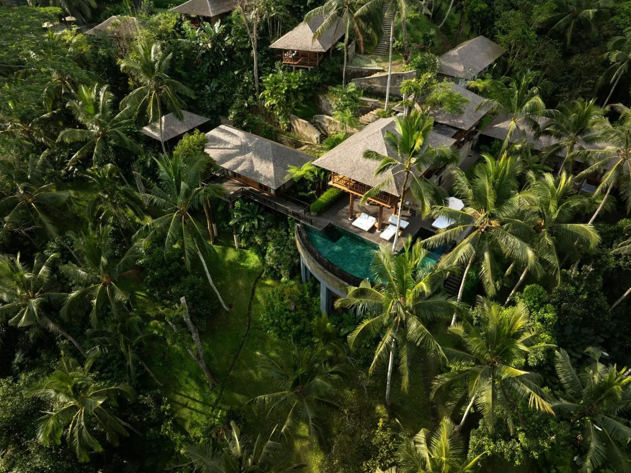 Bird's eye view in COMO Shambhala Estate Bird's eye view in COMO Shambhala Estate