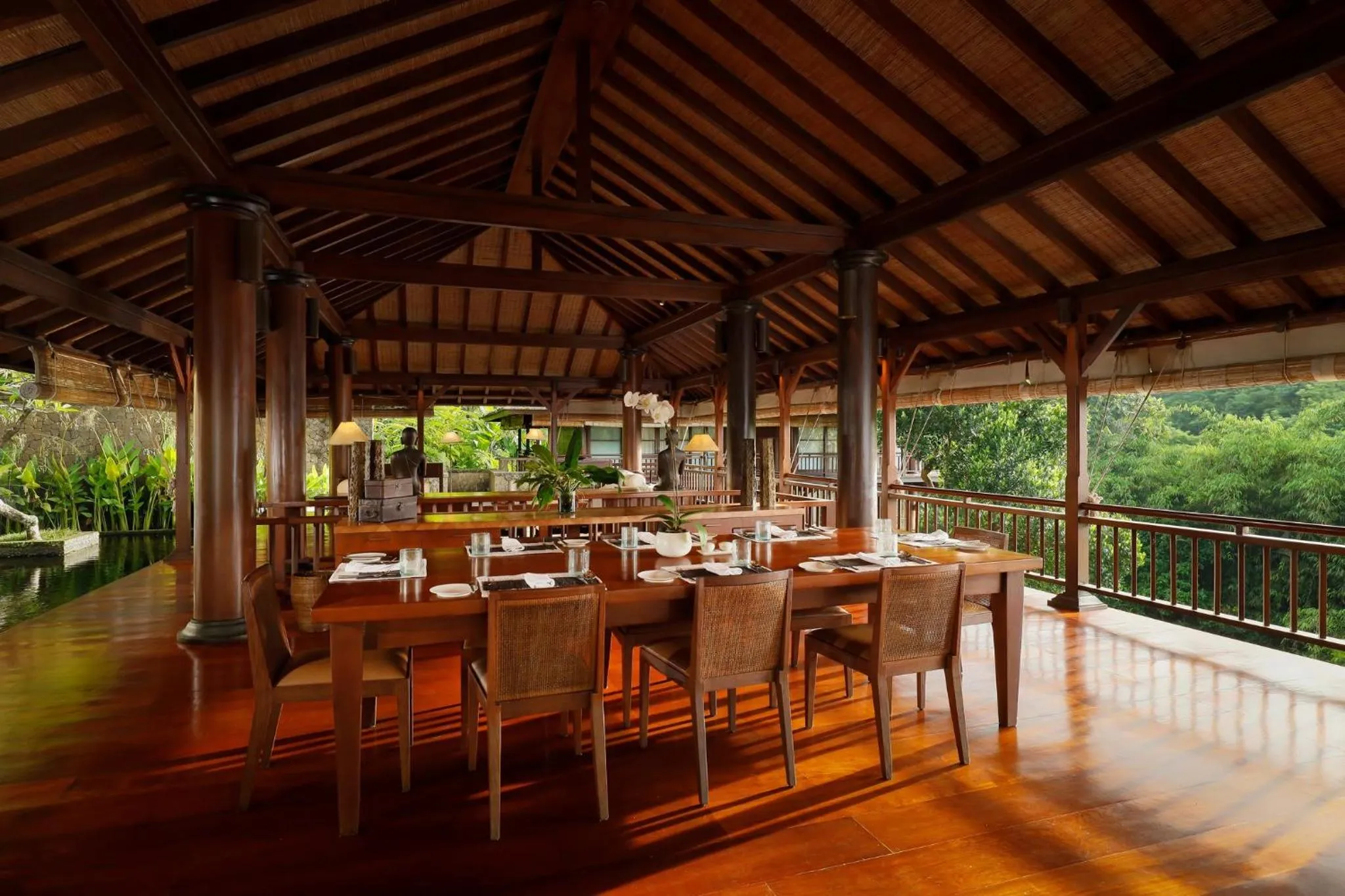 Living room in COMO Shambhala Estate