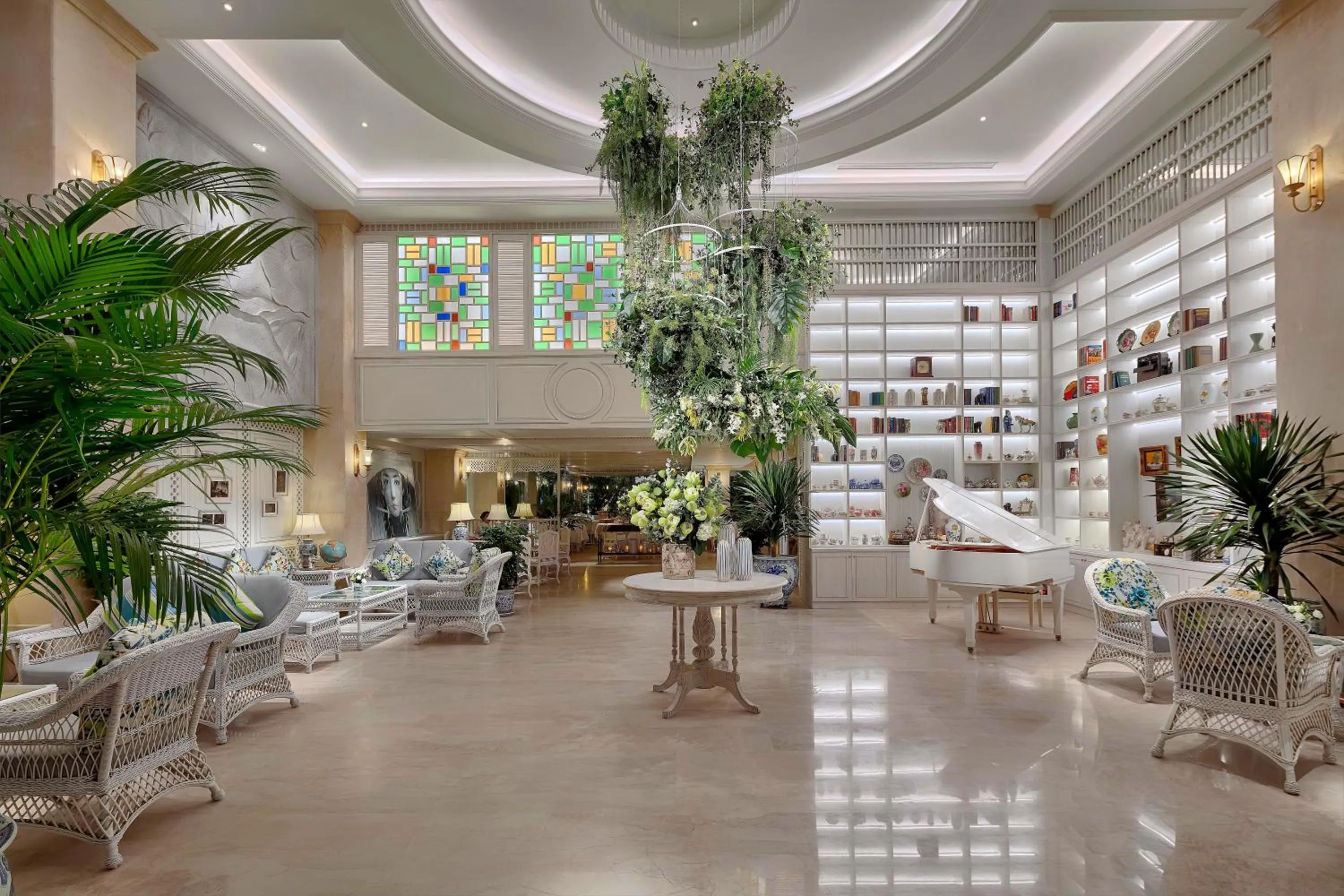 Lobby or reception in Au Lac Charner Hotel