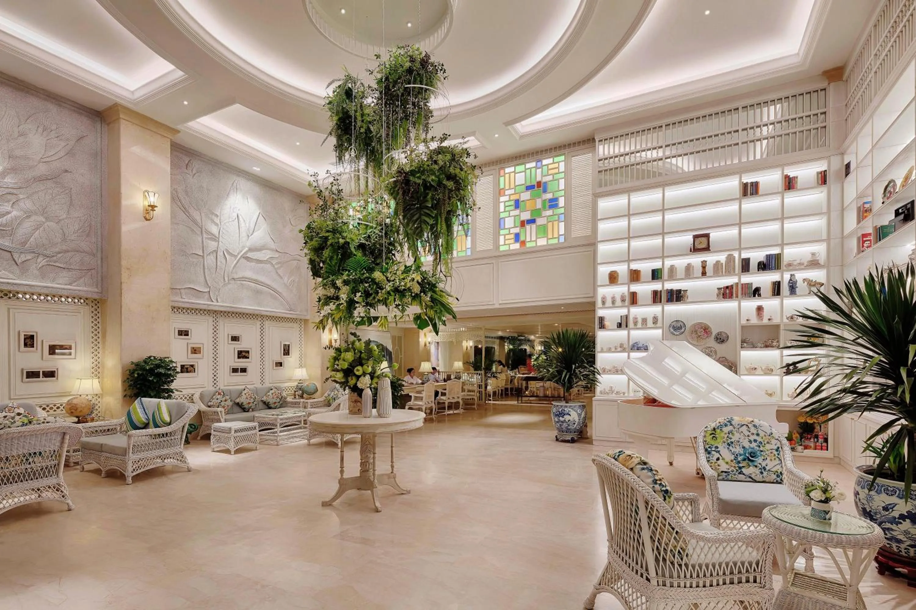 Lobby or reception in Au Lac Charner Hotel