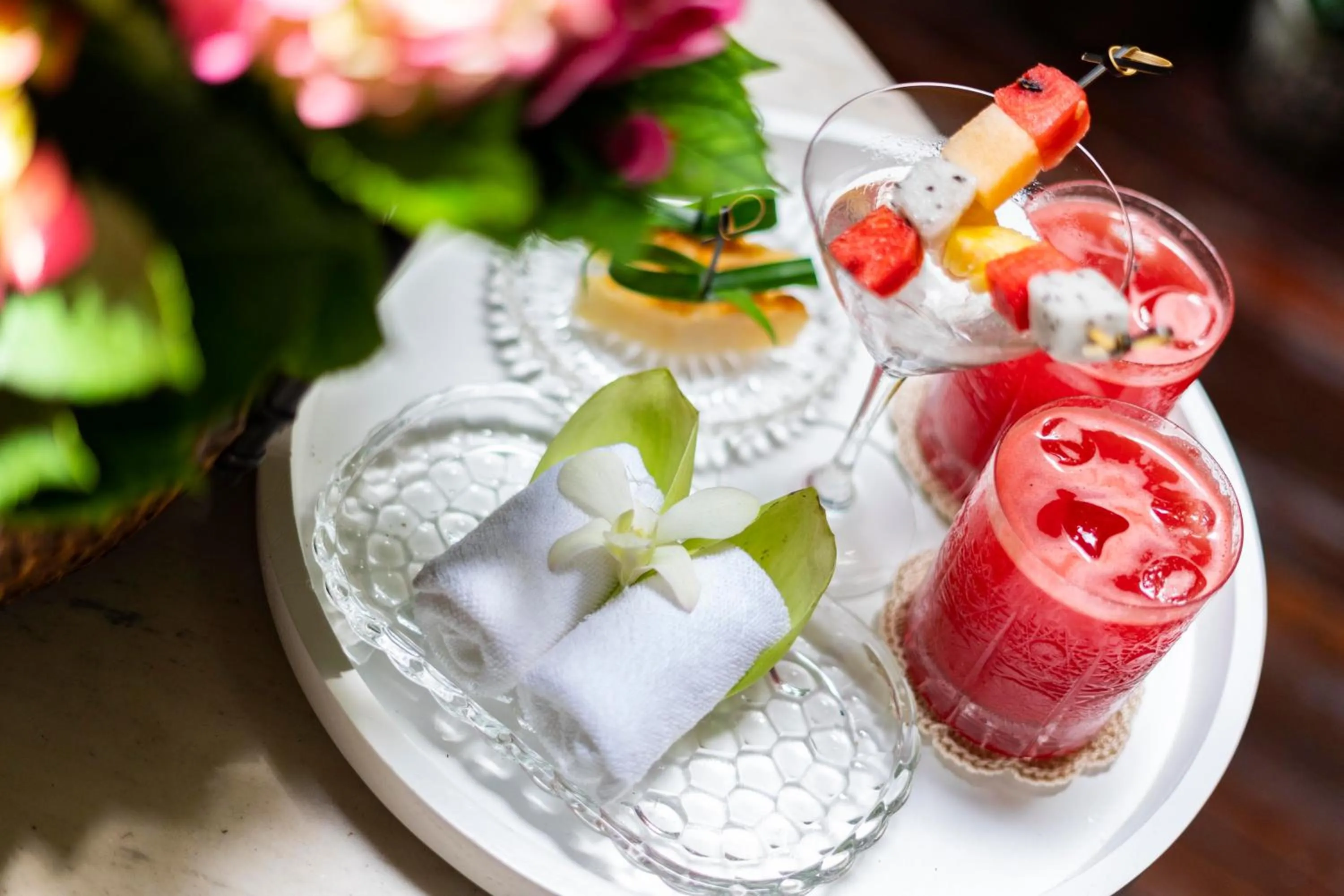 Food and drinks in Au Lac Charner Hotel