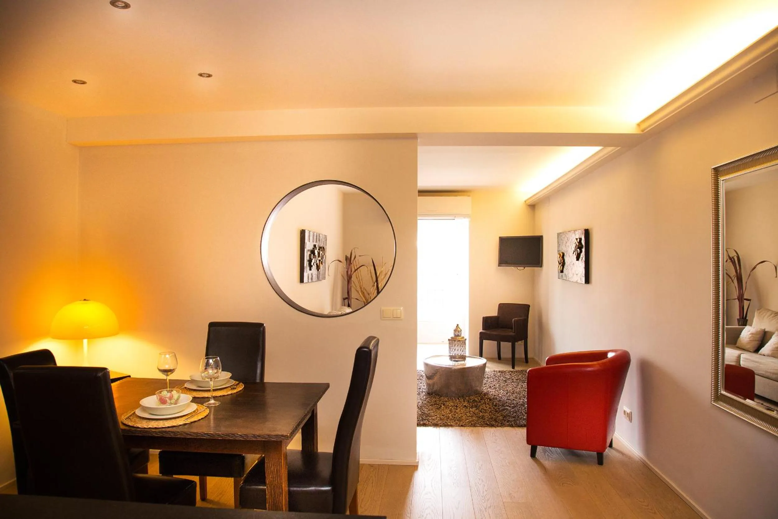 Living room in Opening Doors Aribau