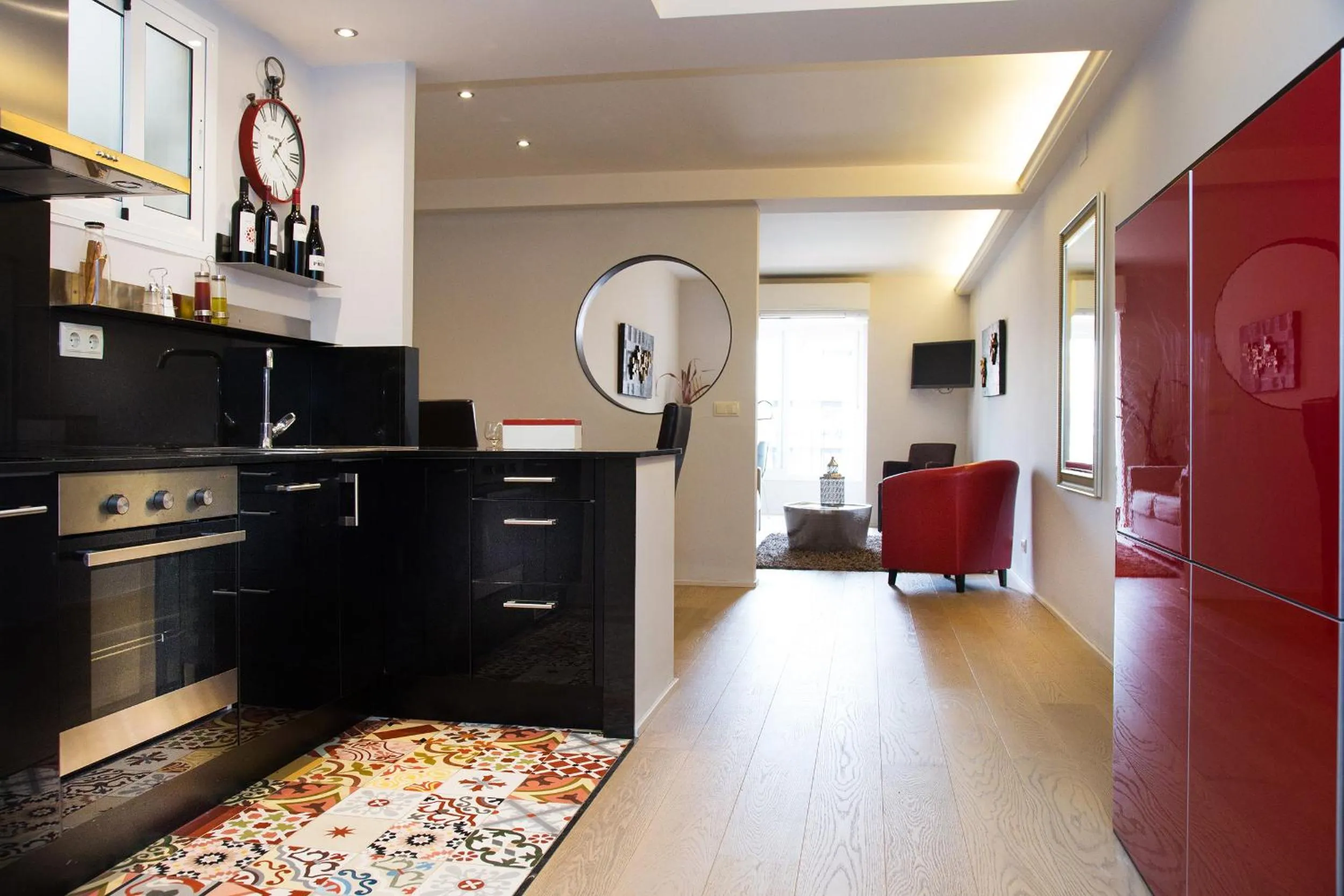 Kitchen or kitchenette in Opening Doors Aribau