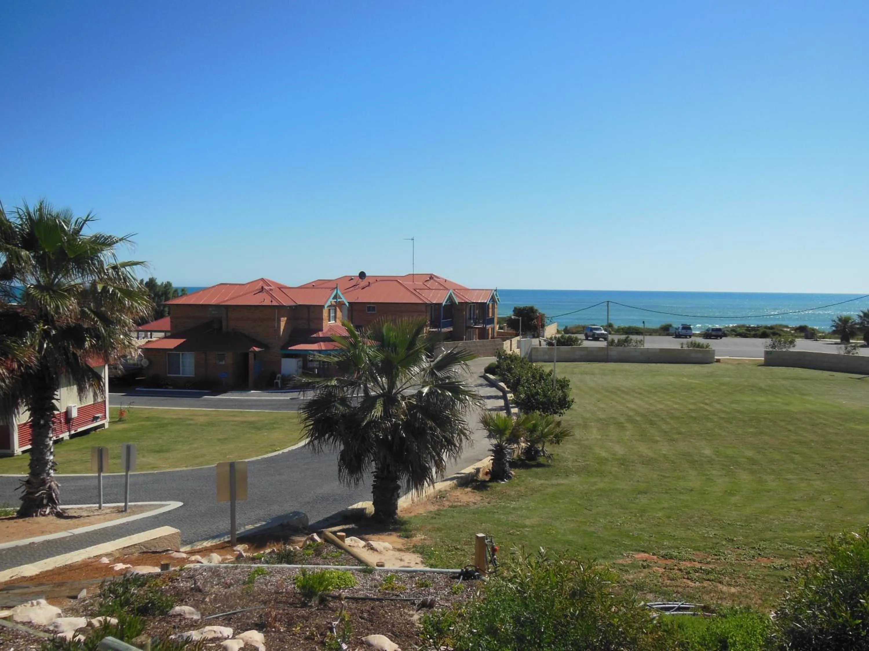Natural landscape in Seaspray Beach Holiday Park