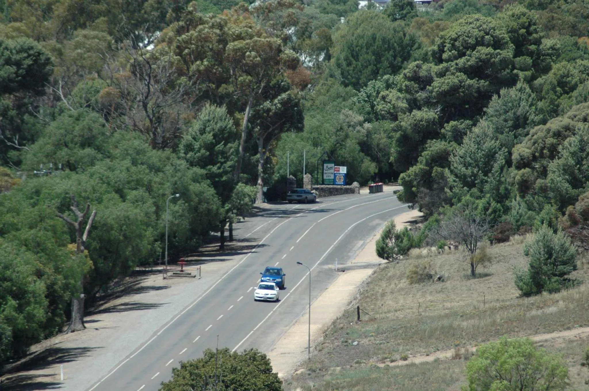Street view in Burra Motor Inn