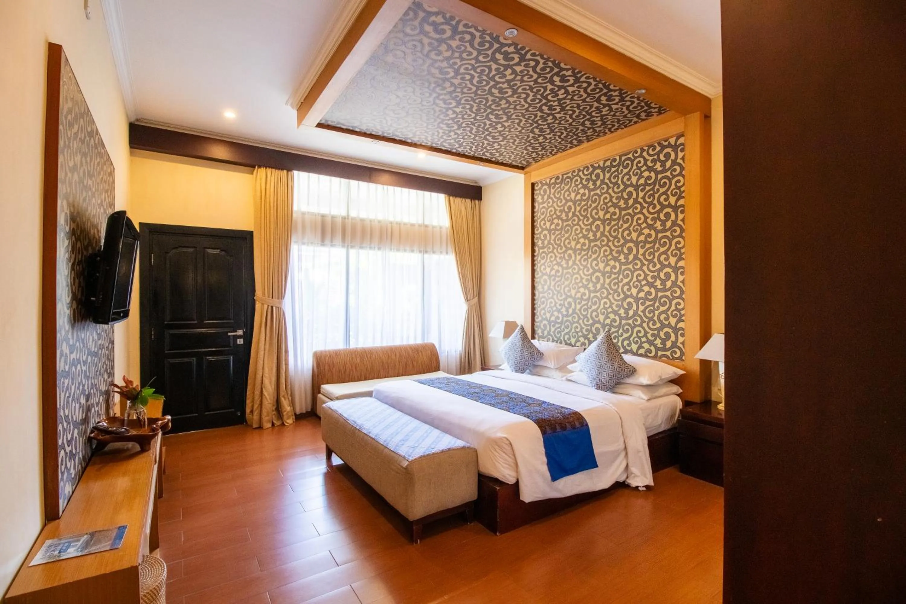 Bedroom, Bed in Natya Hotel Tanah Lot
