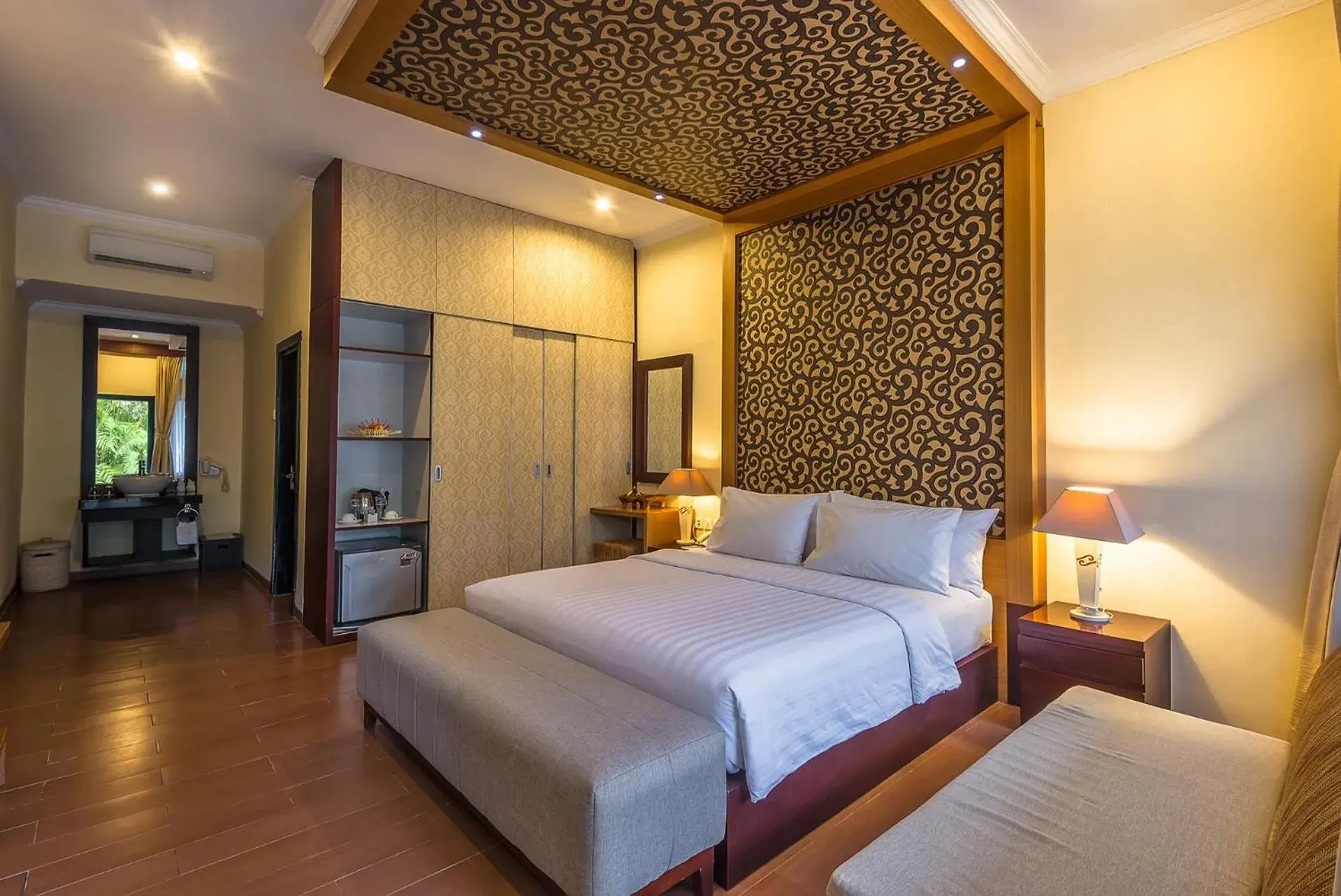 Superior Double Room in Natya Hotel Tanah Lot Superior Double Room in Natya Hotel Tanah Lot