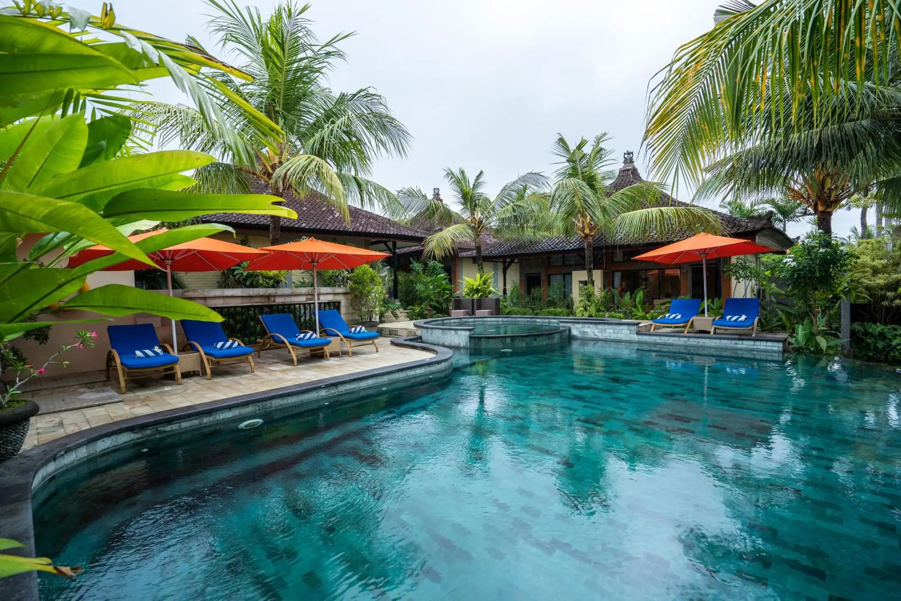 Pool view in Natya Hotel Tanah Lot Pool view in Natya Hotel Tanah Lot