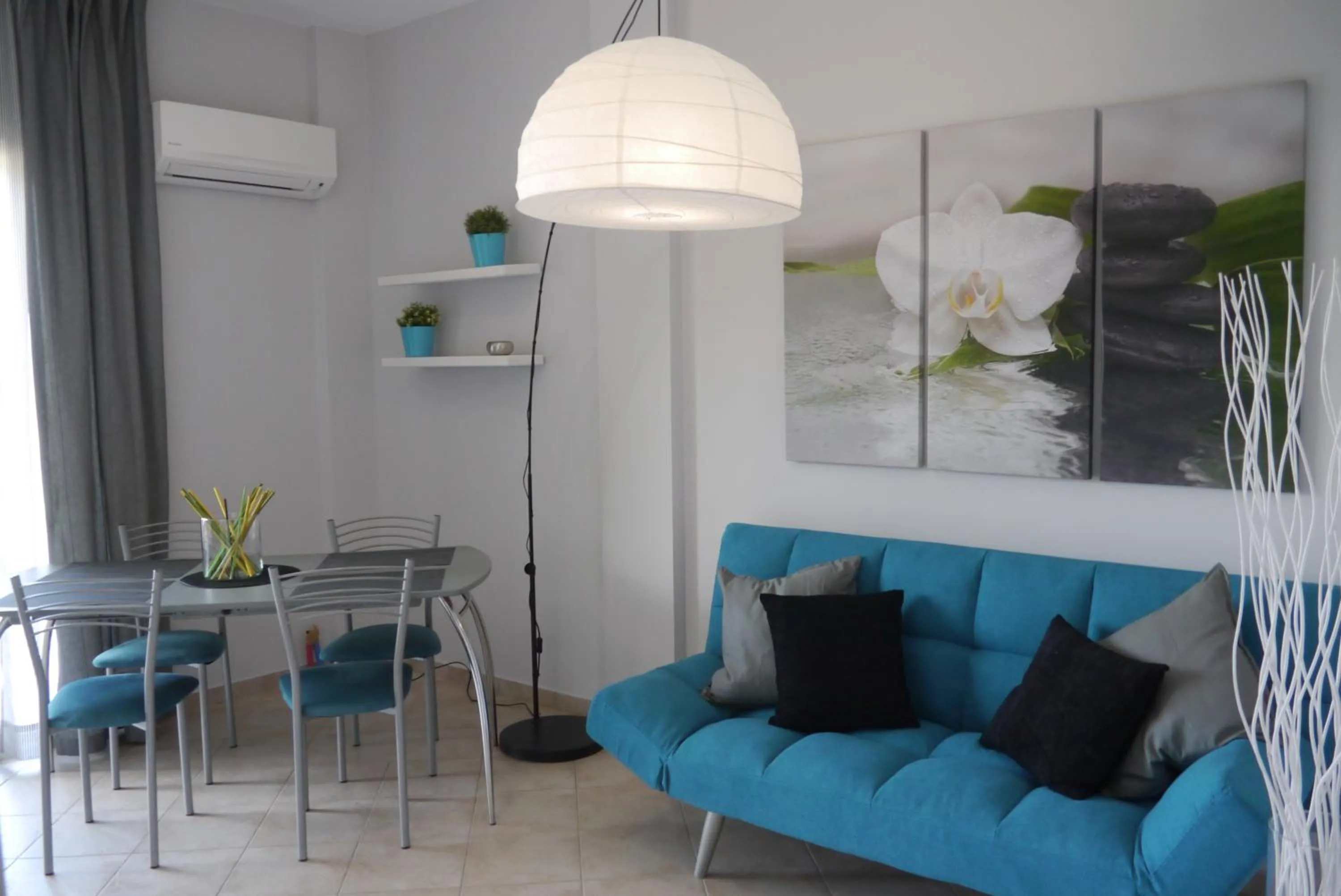 Living room in Isola Apartments