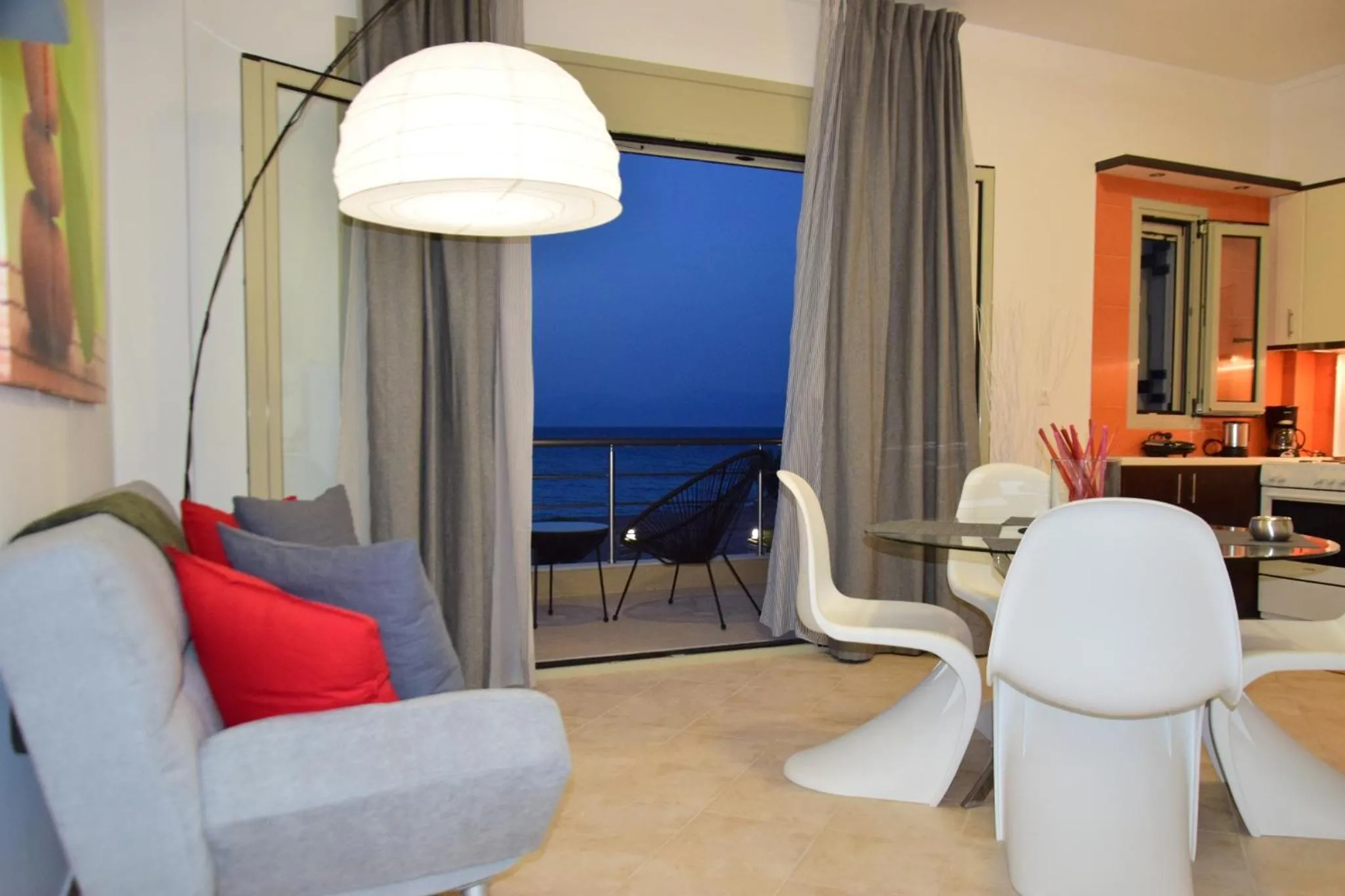 Dining area in Isola Apartments