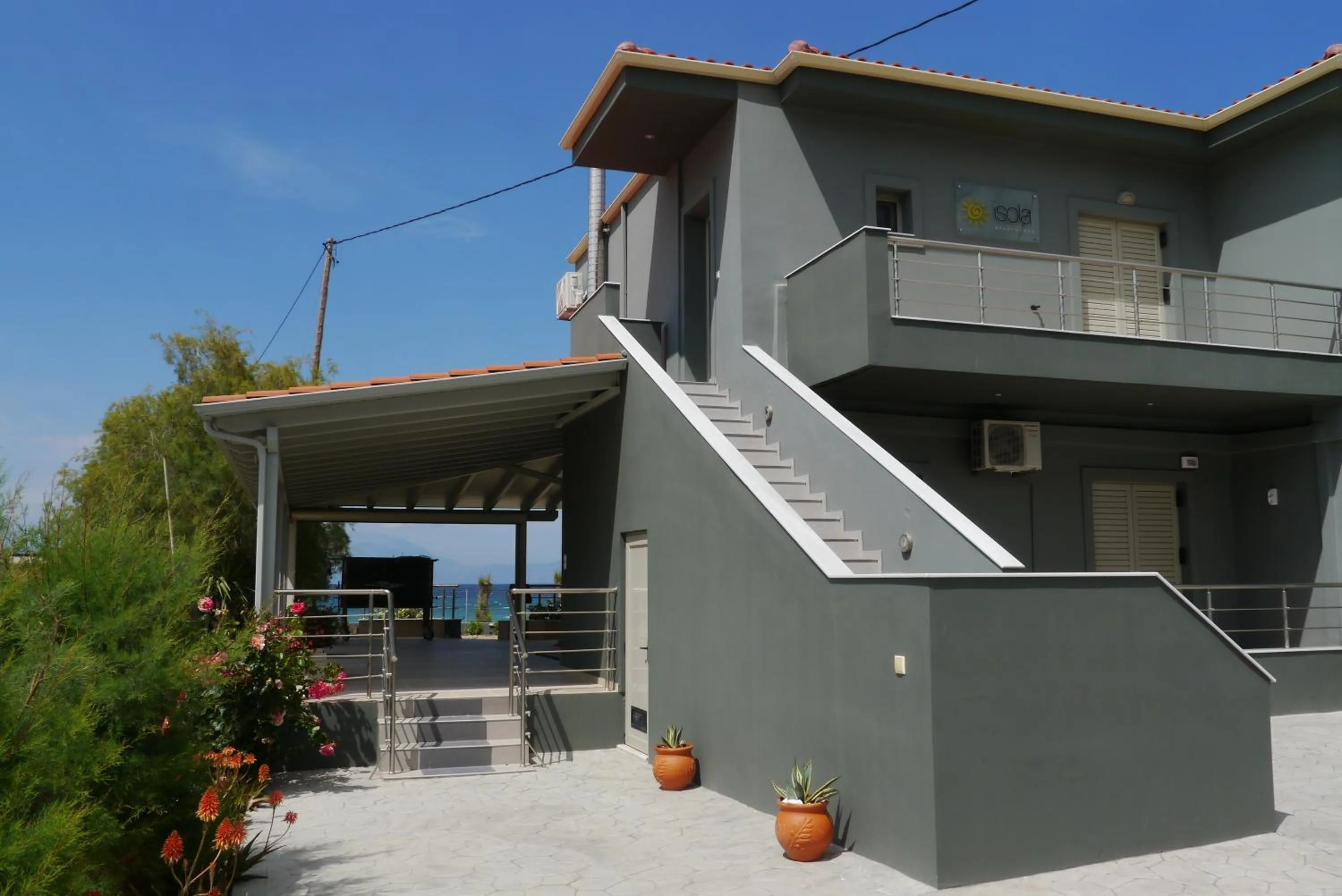 Patio in Isola Apartments