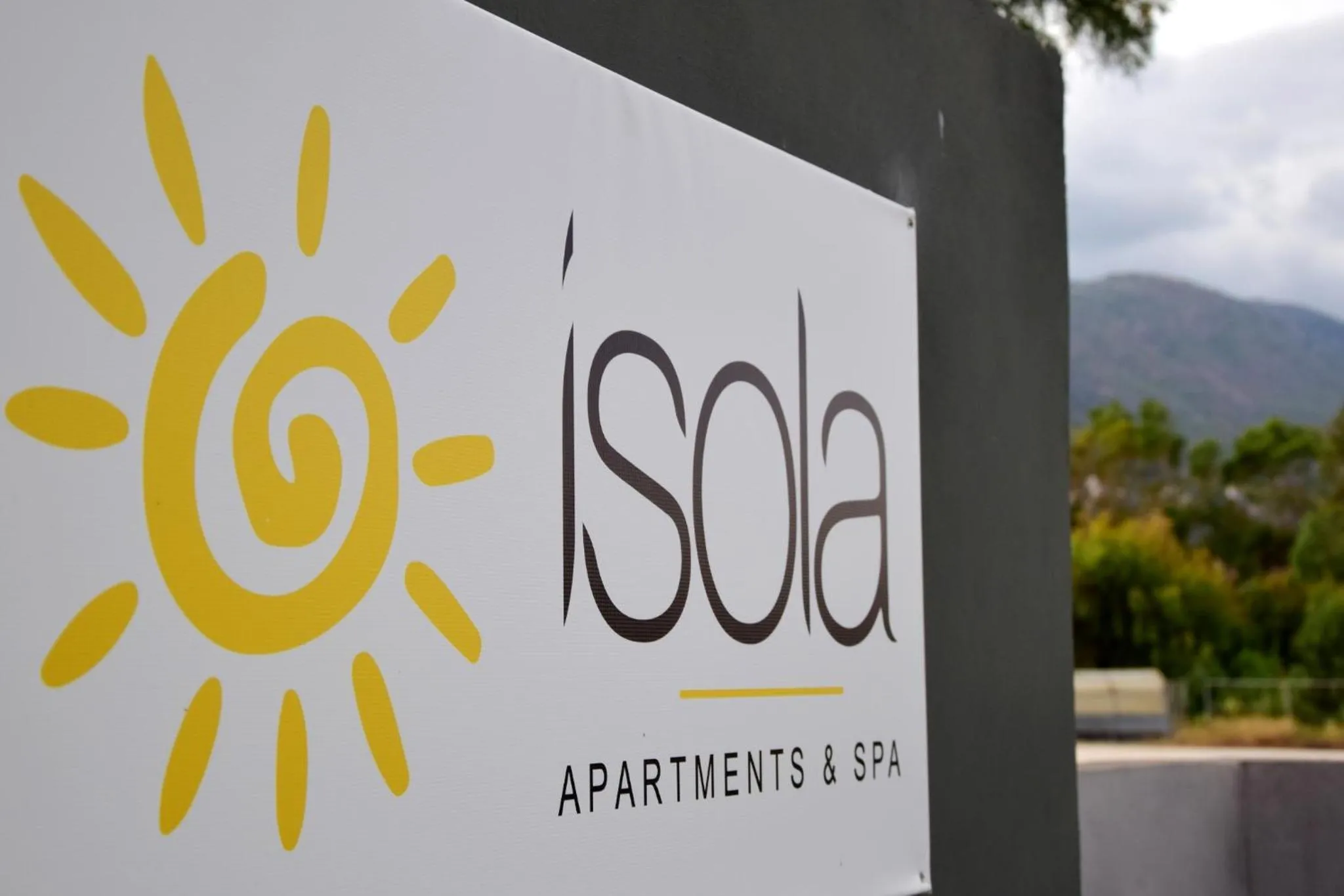 Property logo or sign in Isola Apartments
