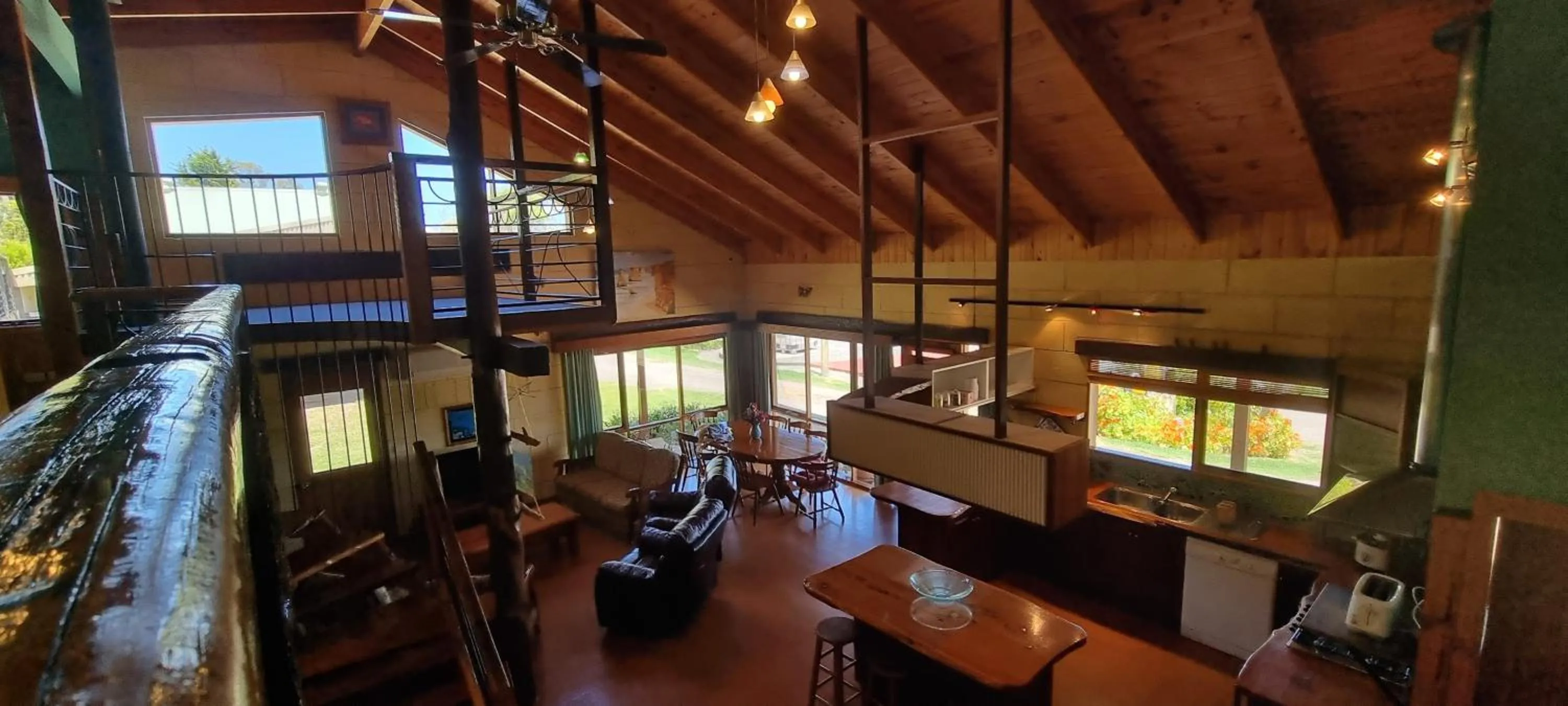 Living room in Eastern Reef Cottages