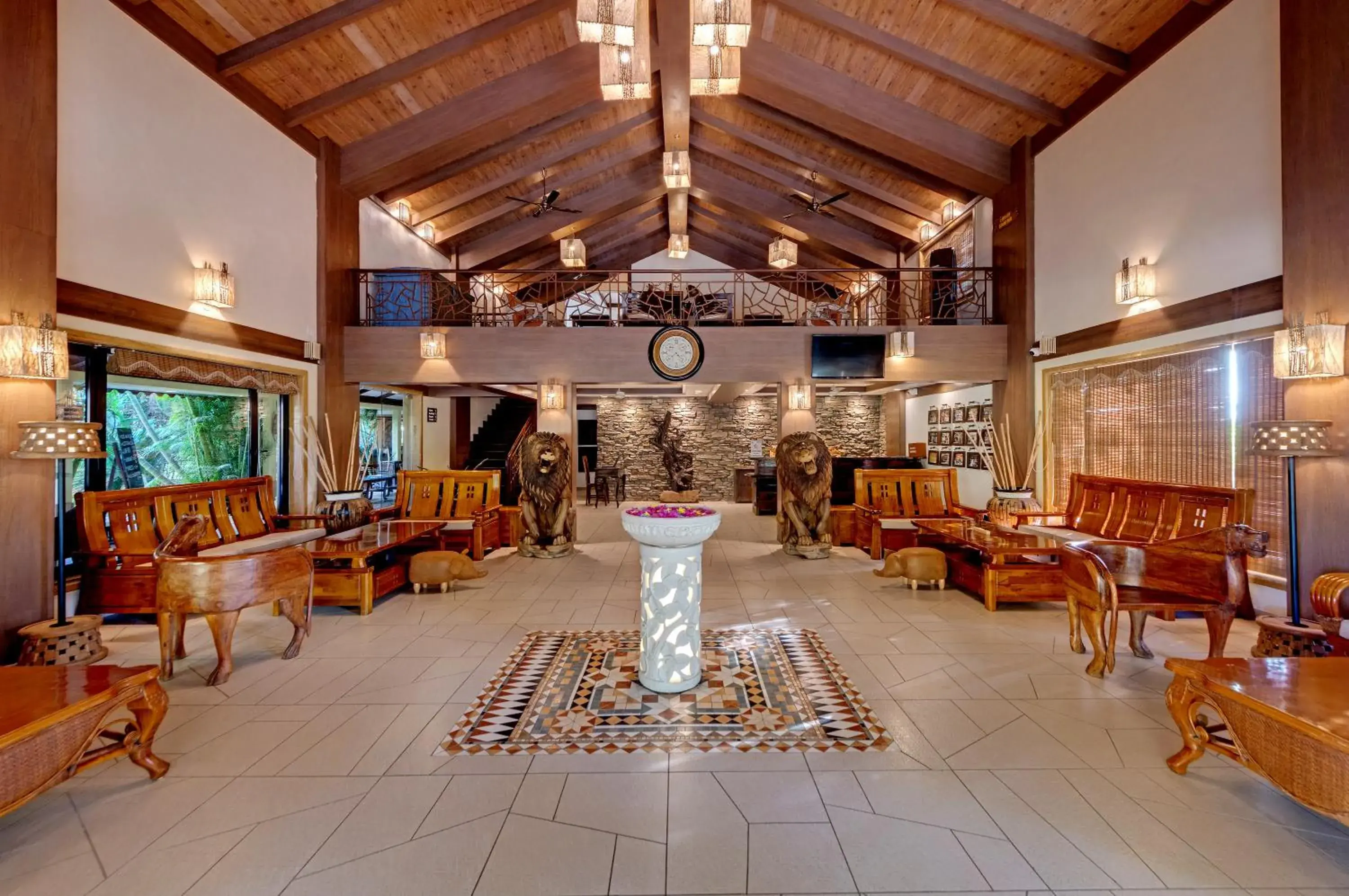 Lobby or reception in The Fern Gir Forest Resort, Sasan Gir - A Fern Crown Collection Resort Lobby or reception in The Fern Gir Forest Resort, Sasan Gir - A Fern Crown Collection Resort